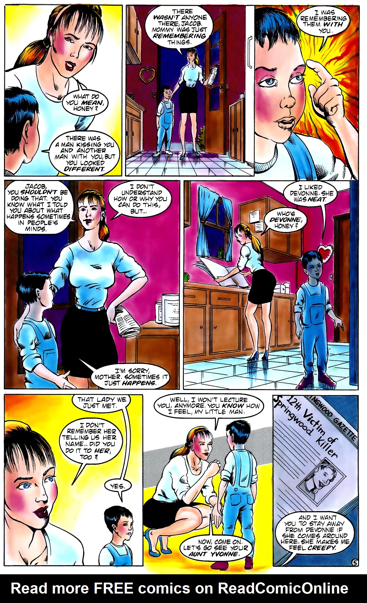 Read online Nightmares On Elm Street comic -  Issue #3 - 6