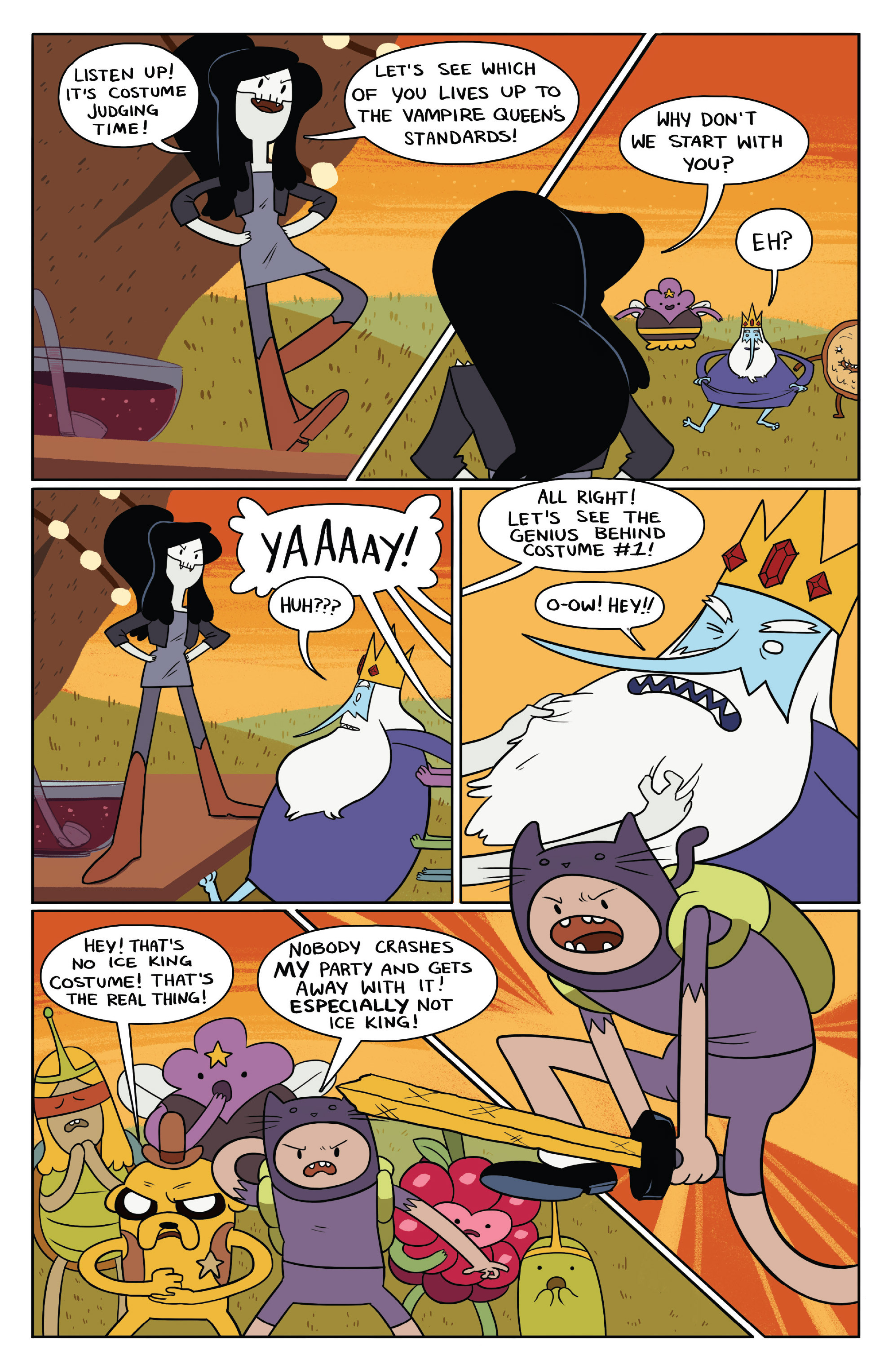 Read online Adventure Time 2013 Spoooktacular comic -  Issue # Full - 9