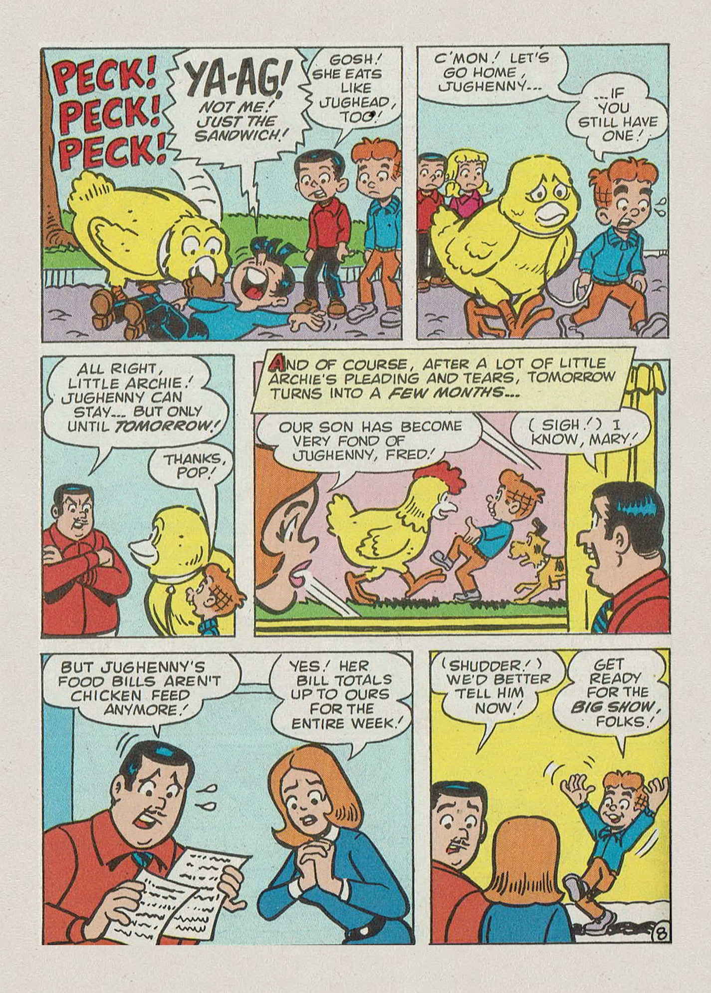 Read online Archie's Double Digest Magazine comic -  Issue #165 - 152