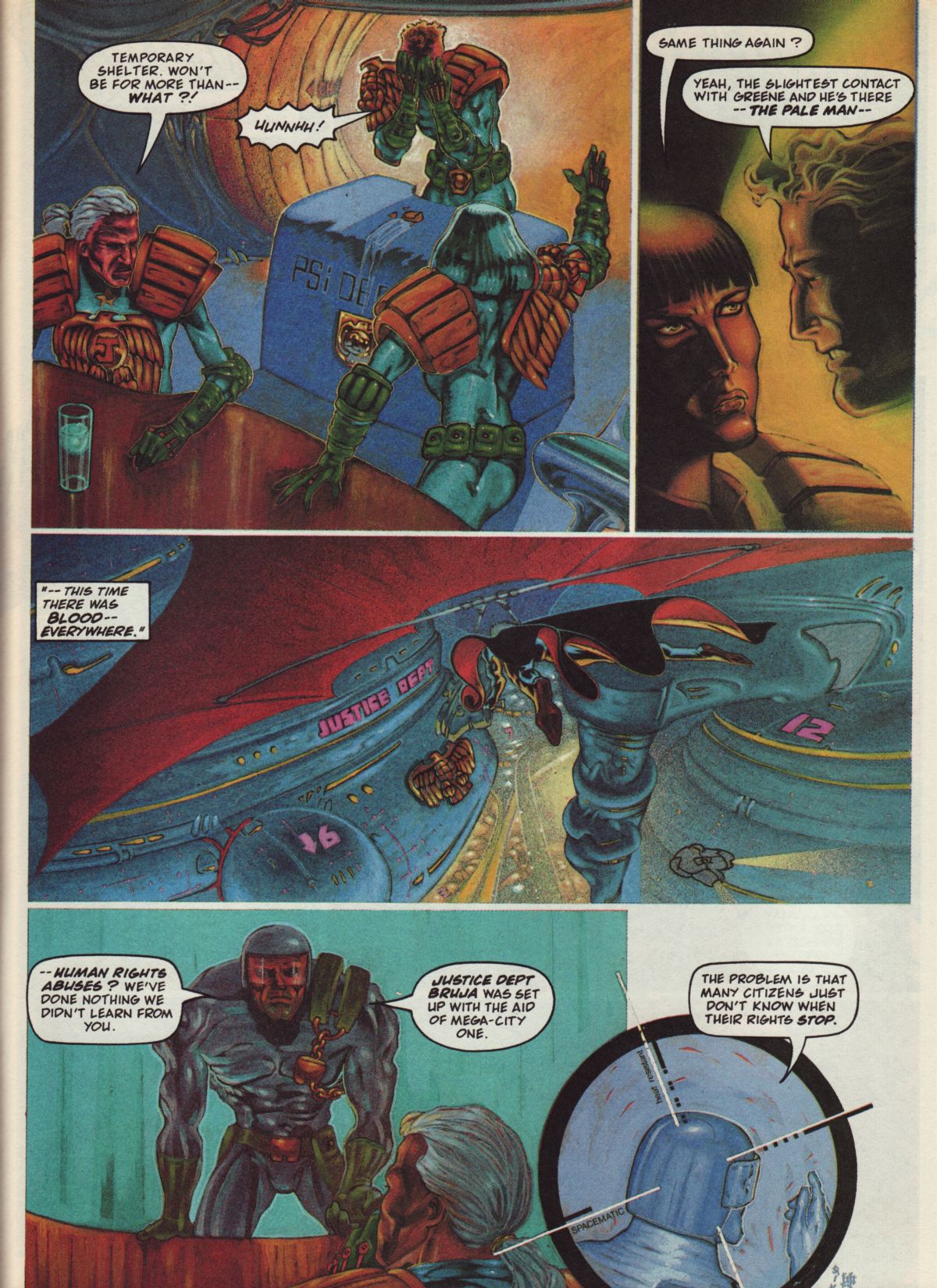 Read online Judge Dredd: The Megazine (vol. 2) comic -  Issue #25 - 29