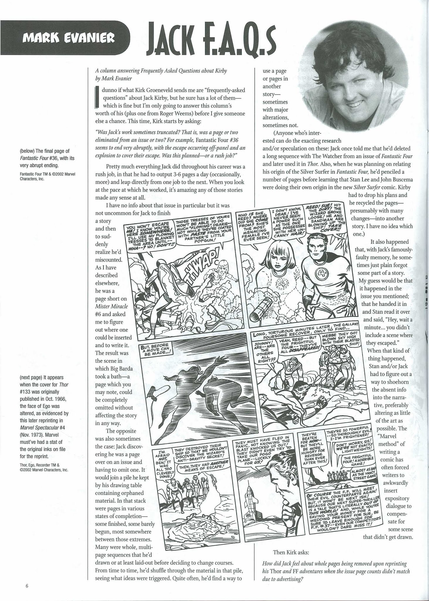 Read online The Jack Kirby Collector comic -  Issue #36 - 8