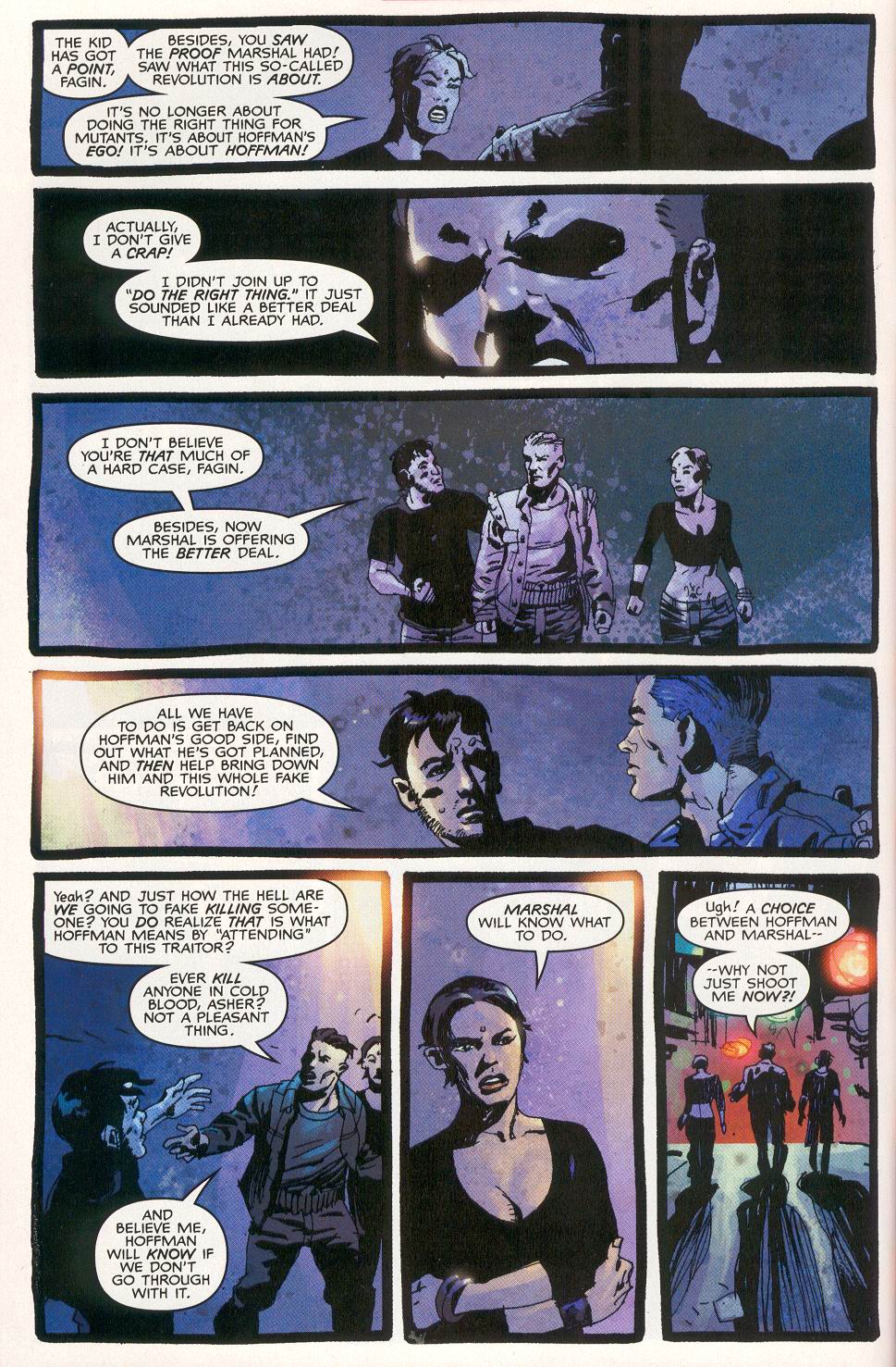 Read online The Brotherhood comic -  Issue #8 - 9