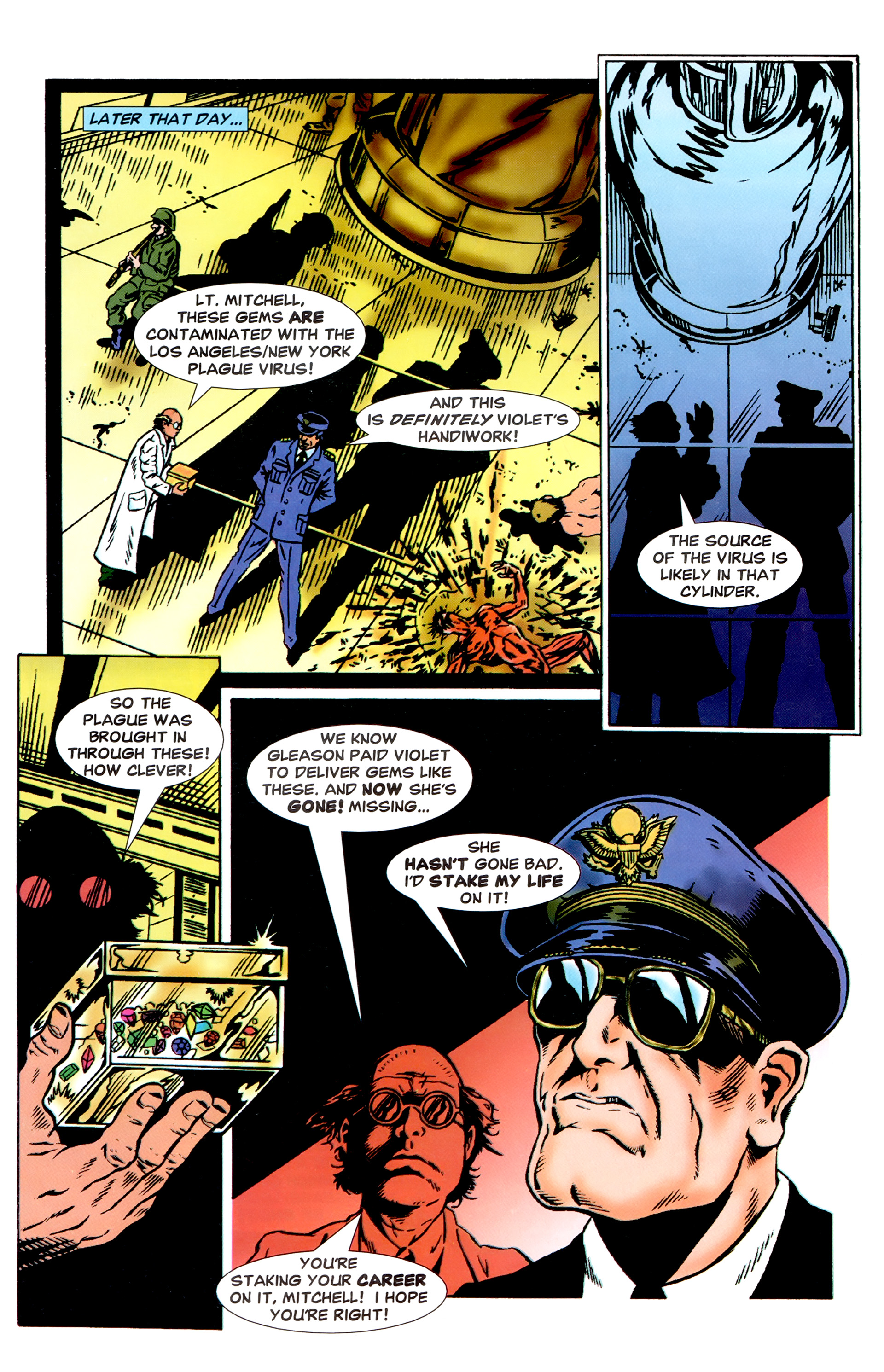 Read online Extremes Of Violet comic -  Issue #1 - 7