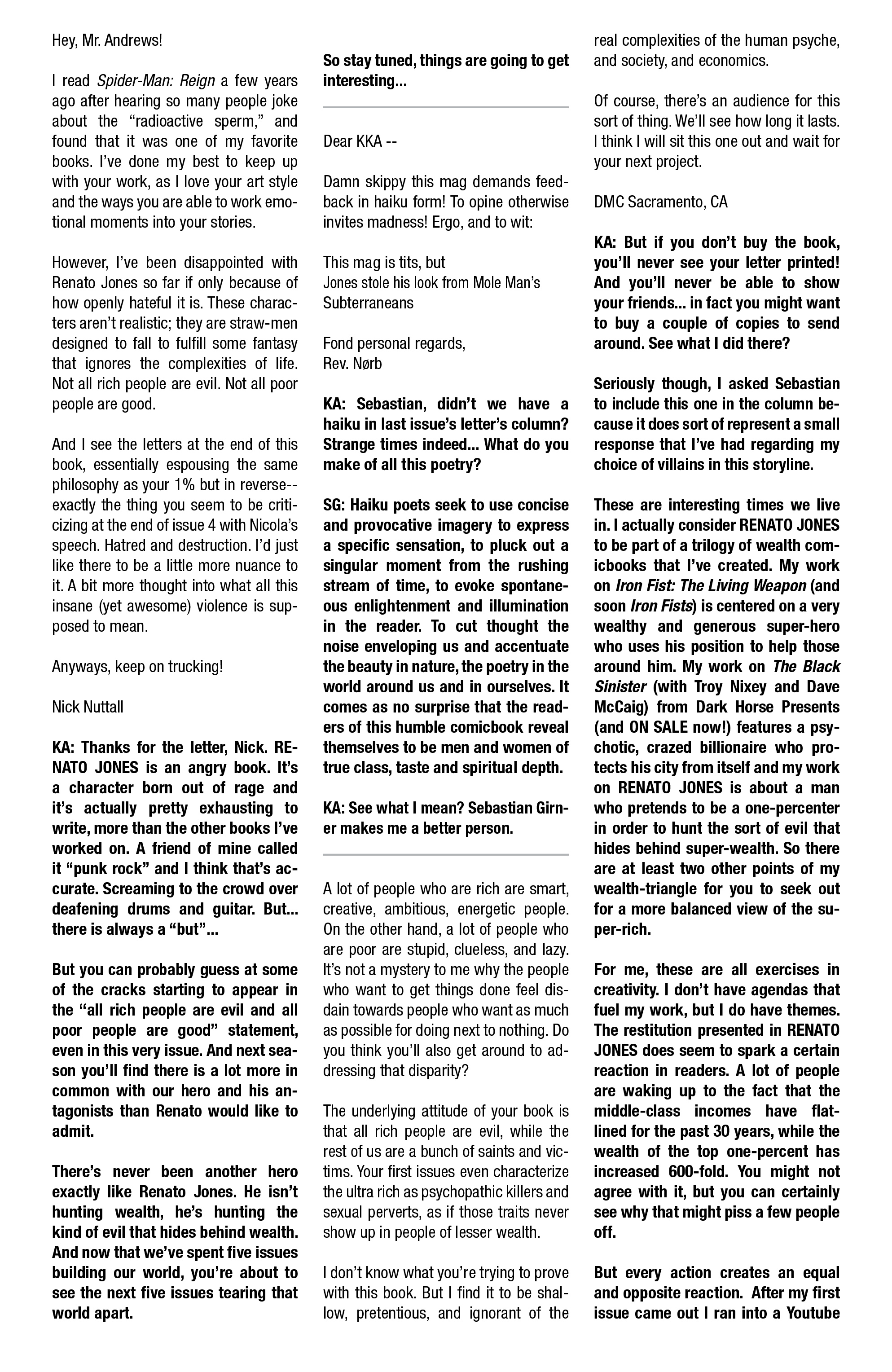 Read online Renato Jones: The One% comic -  Issue #5 - 32
