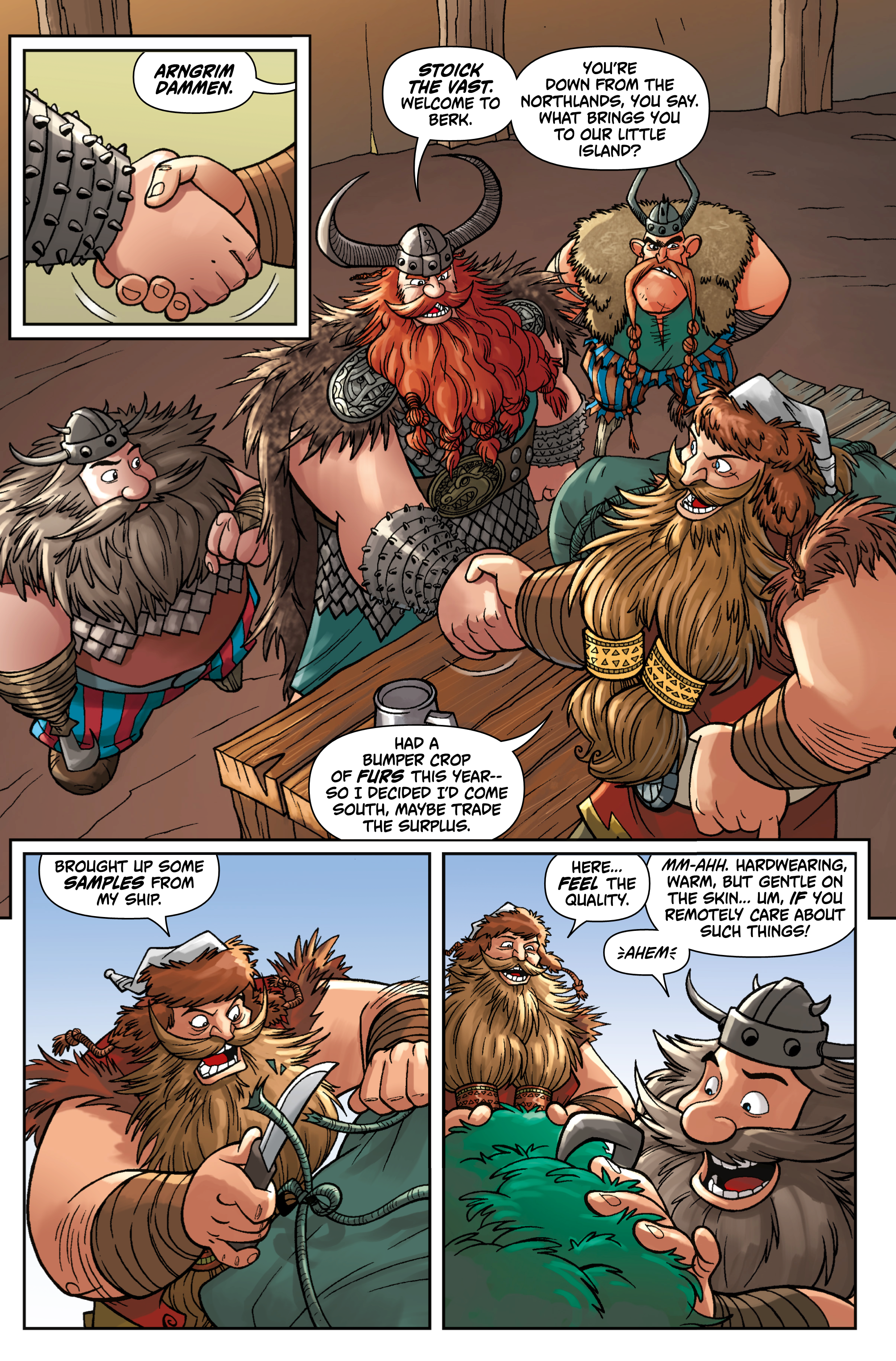 Read online DreamWorks Dragons: Riders of Berk comic -  Issue # _TPB - 12