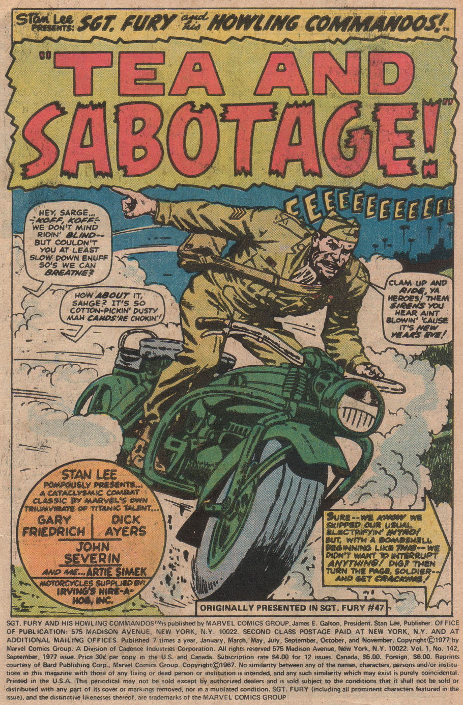 Read online Sgt. Fury comic -  Issue #142 - 3