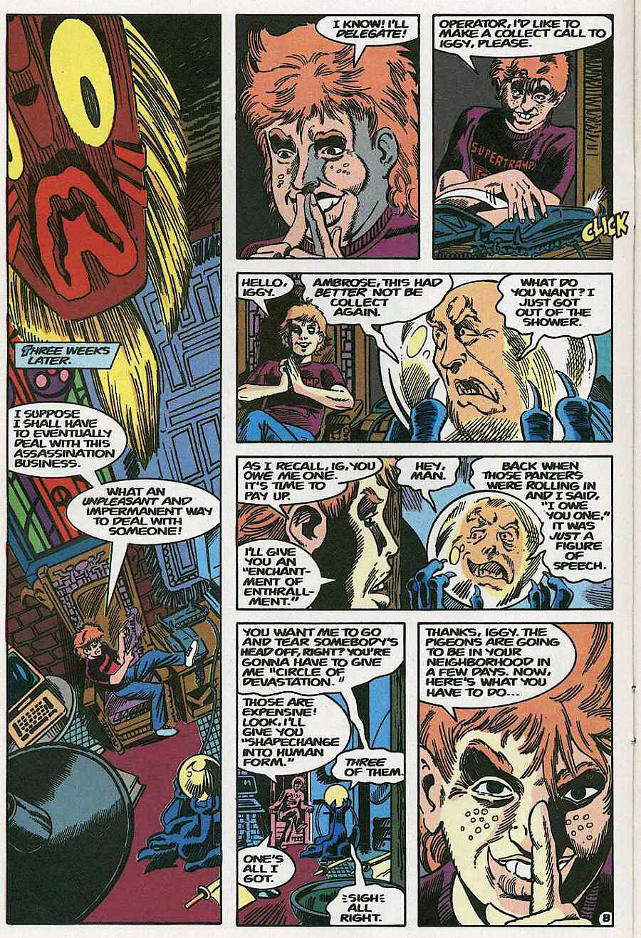 Read online Elementals (1984) comic -  Issue #19 - 10