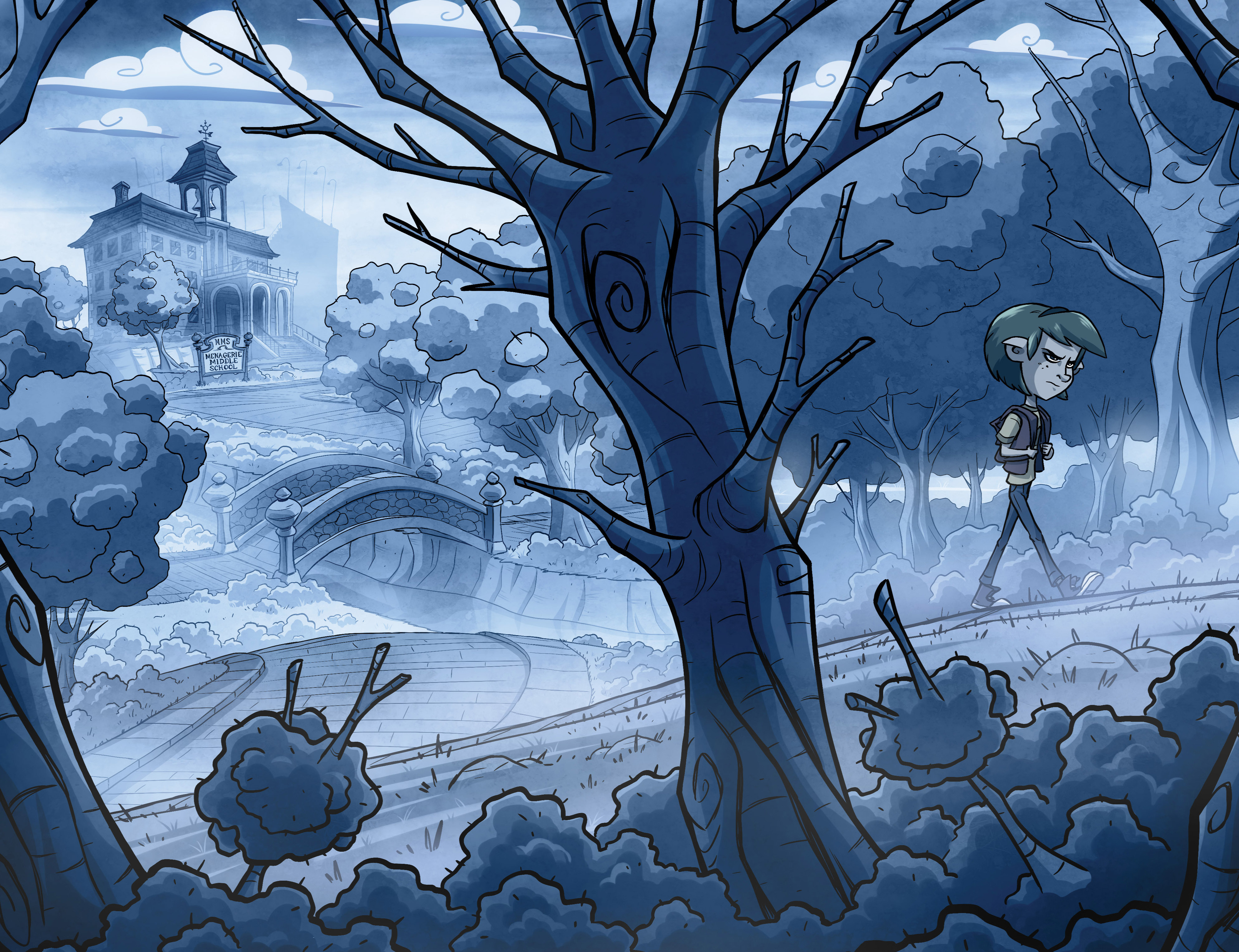 Read online Oddly Normal (2014) comic -  Issue #5 - 16