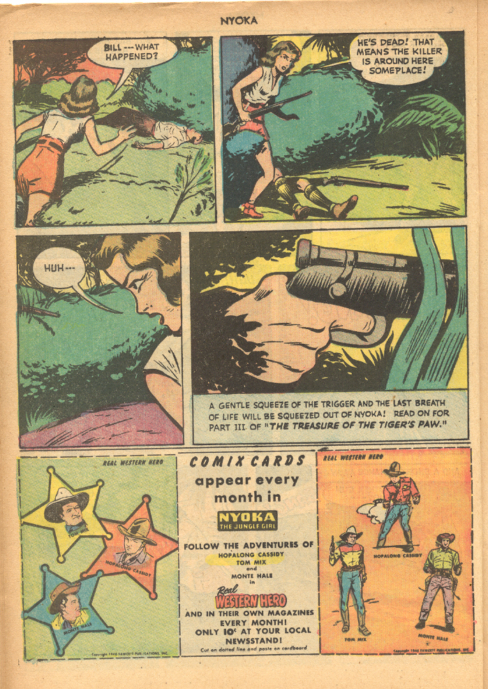 Read online Nyoka the Jungle Girl (1945) comic -  Issue #26 - 16