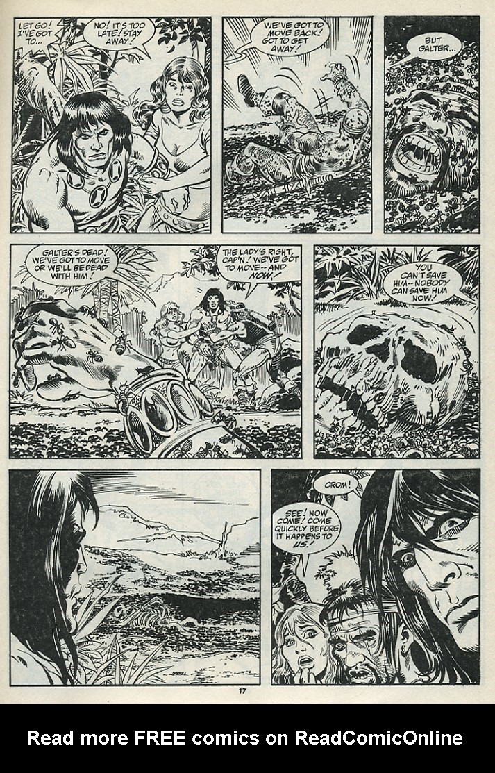 The Savage Sword Of Conan issue 182 - Page 19