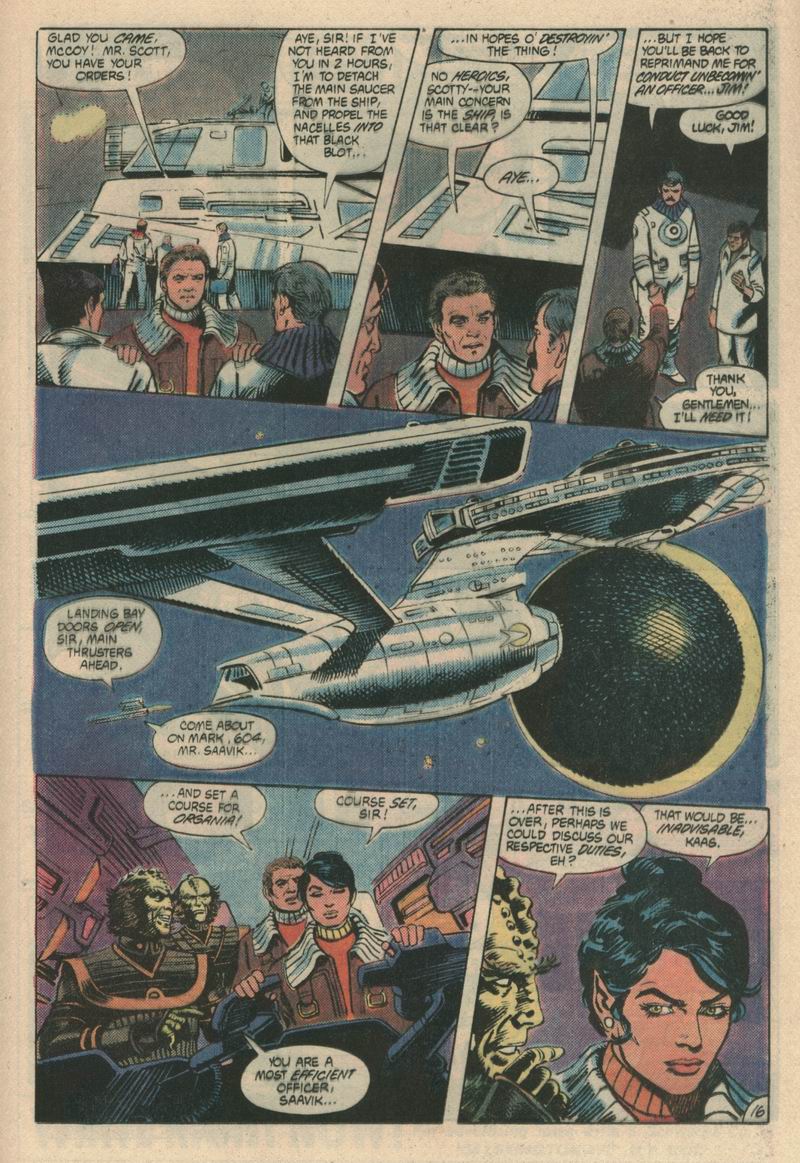 Read online Star Trek (1984) comic -  Issue #4 - 17