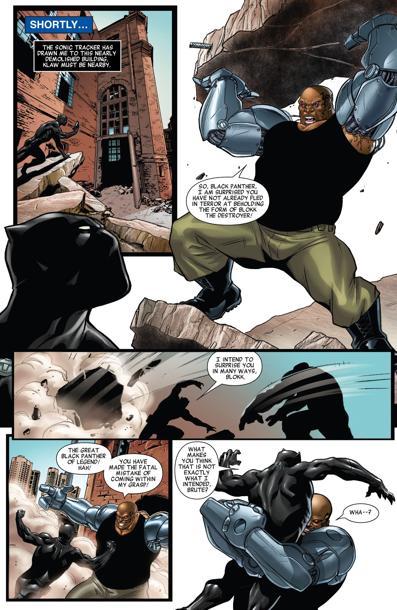Read online Black Panther: The Sound and the Fury comic -  Issue # Full - 15