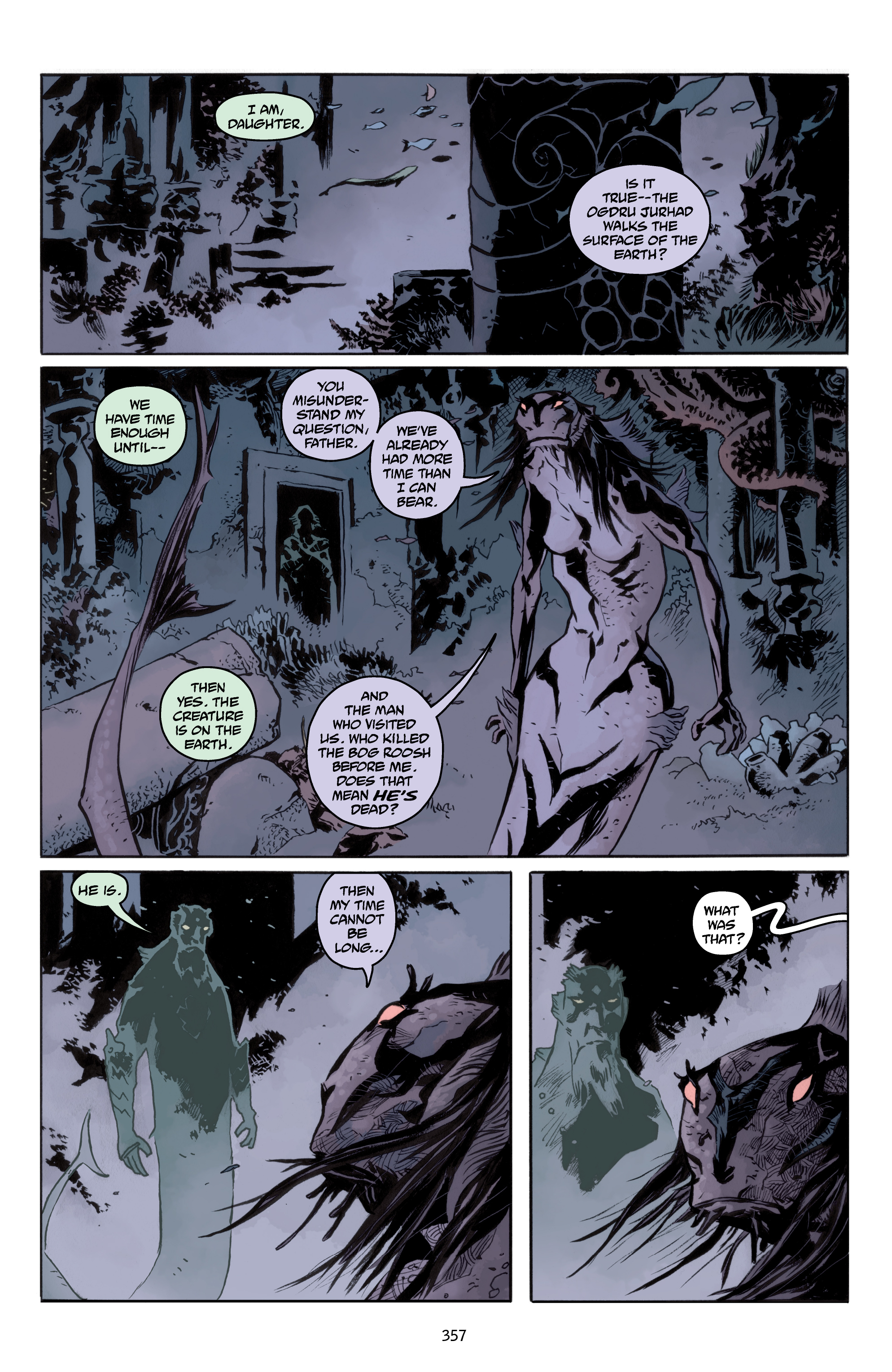 Read online Abe Sapien comic -  Issue # _TPB Dark and Terrible 2 (Part 4) - 56