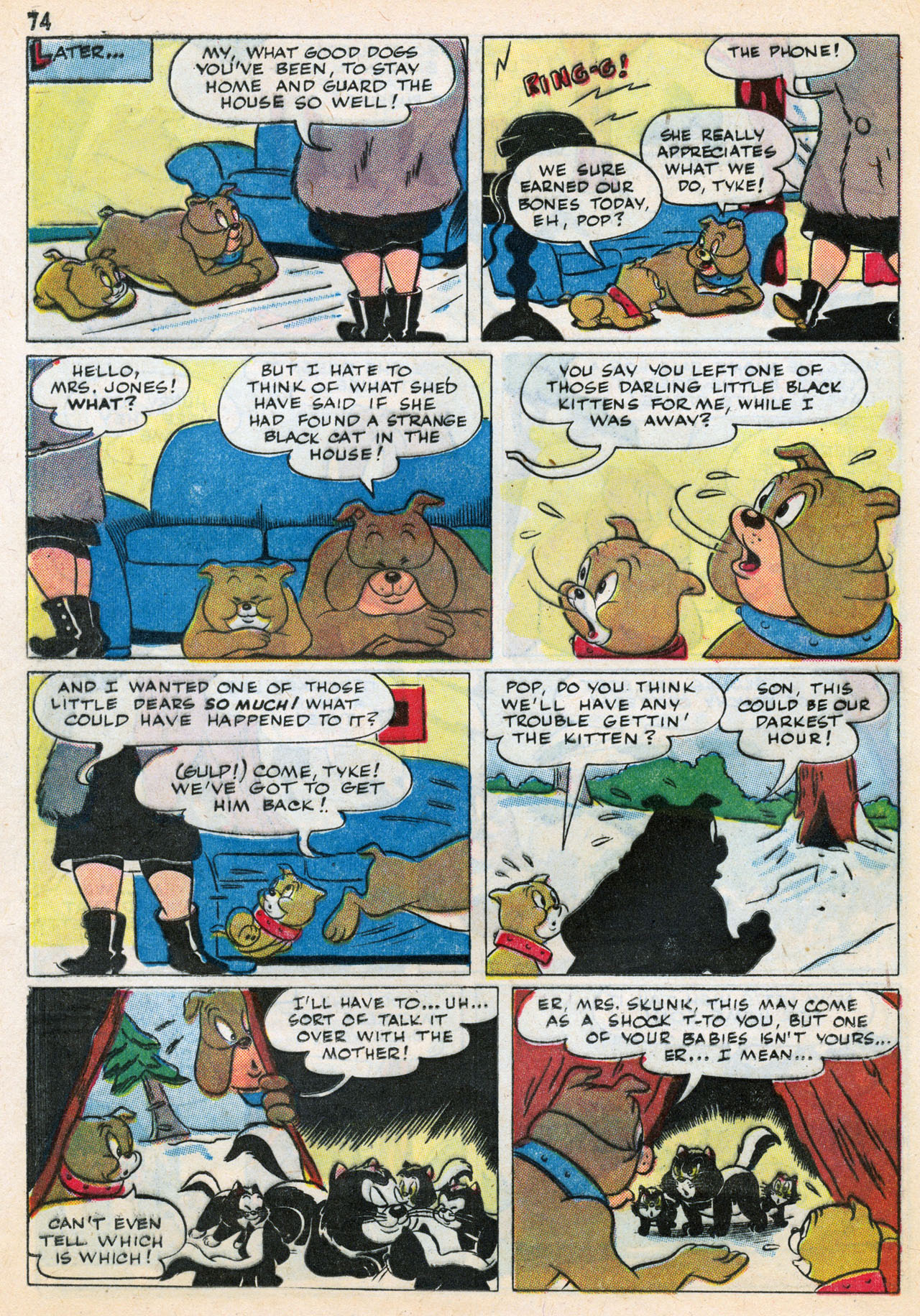 Read online Tom & Jerry Winter Carnival comic -  Issue #2 - 77