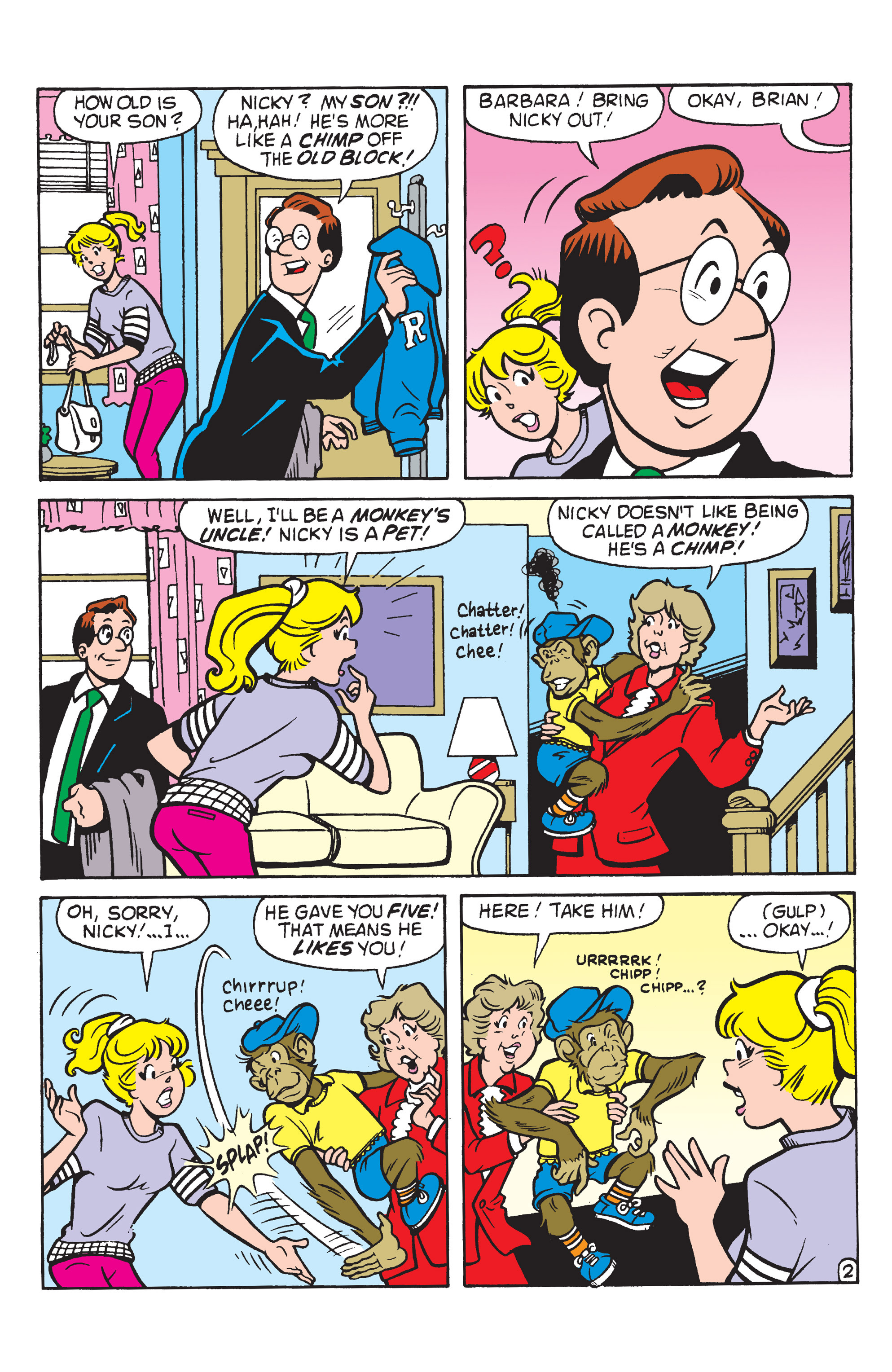 Read online Archie & Friends: Monkey Madness! comic -  Issue # TPB - 87