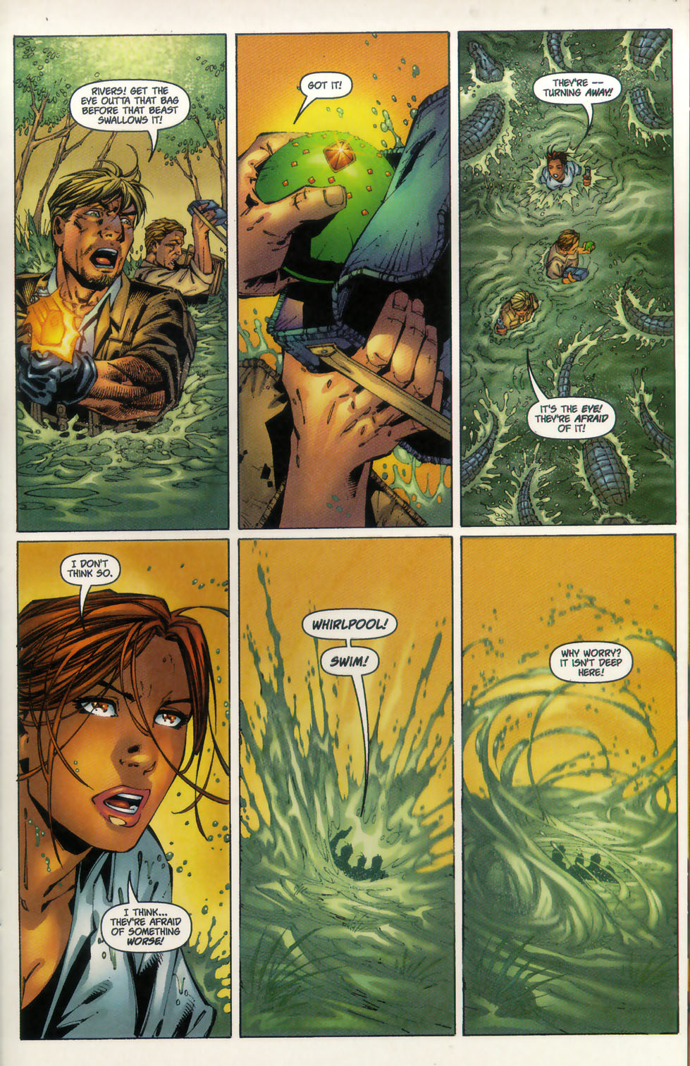 Read online Tomb Raider: The Series comic -  Issue #9 - 22