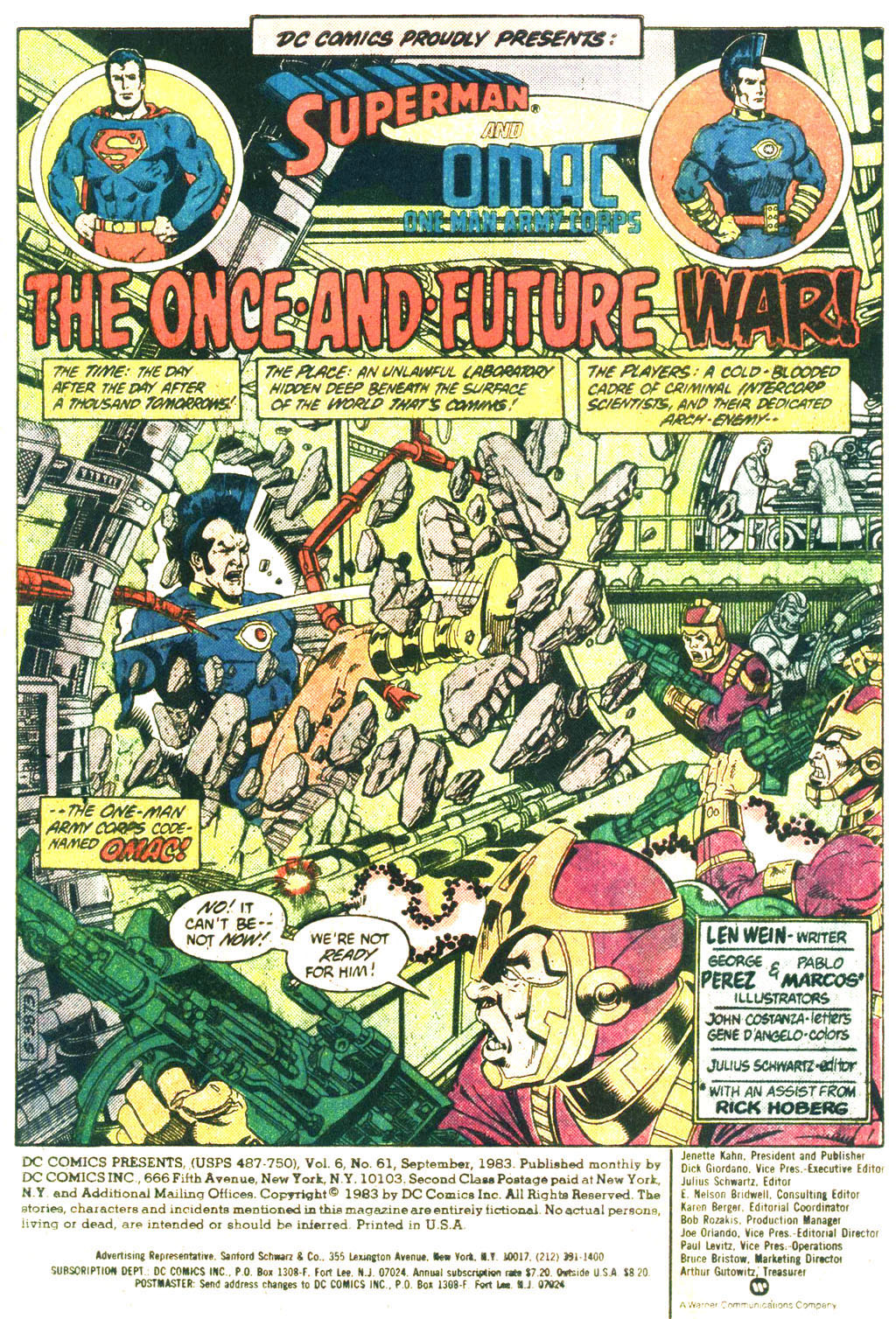 Read online DC Comics Presents comic -  Issue #61 - 2