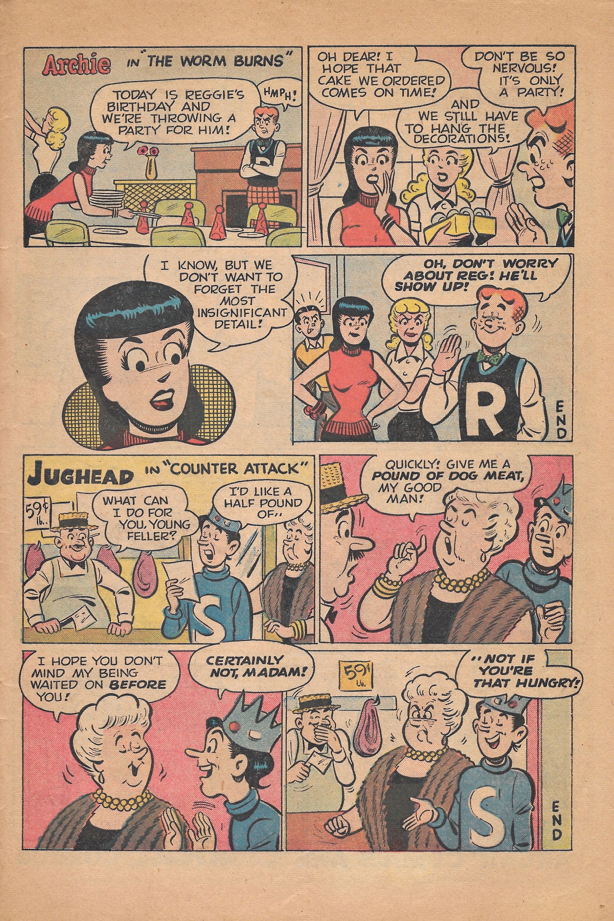 Read online Archie's Joke Book Magazine comic -  Issue #31 - 33