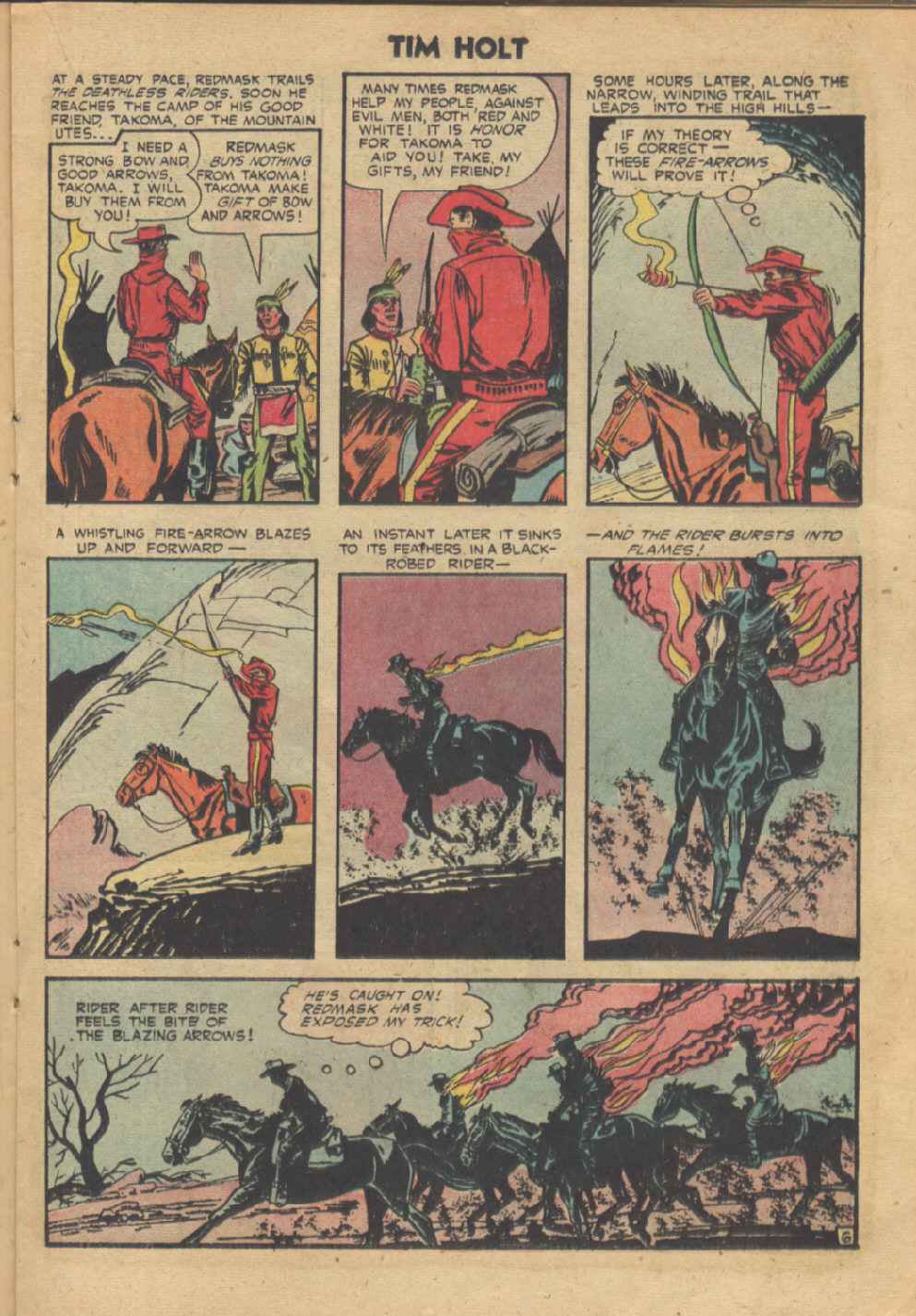 Read online Tim Holt comic -  Issue #31 - 17