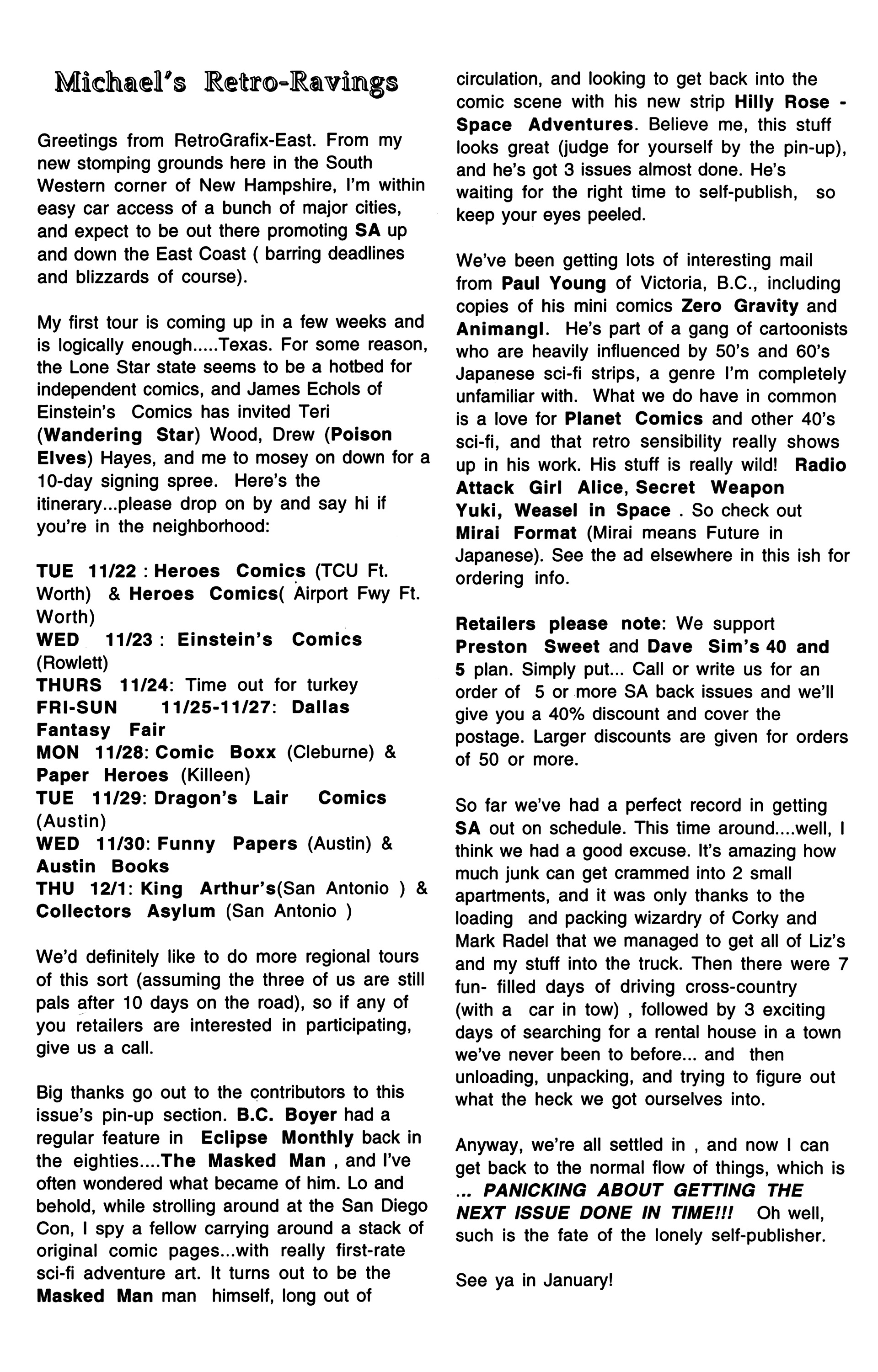 Read online Strange Attractors (1993) comic -  Issue #7 - 31