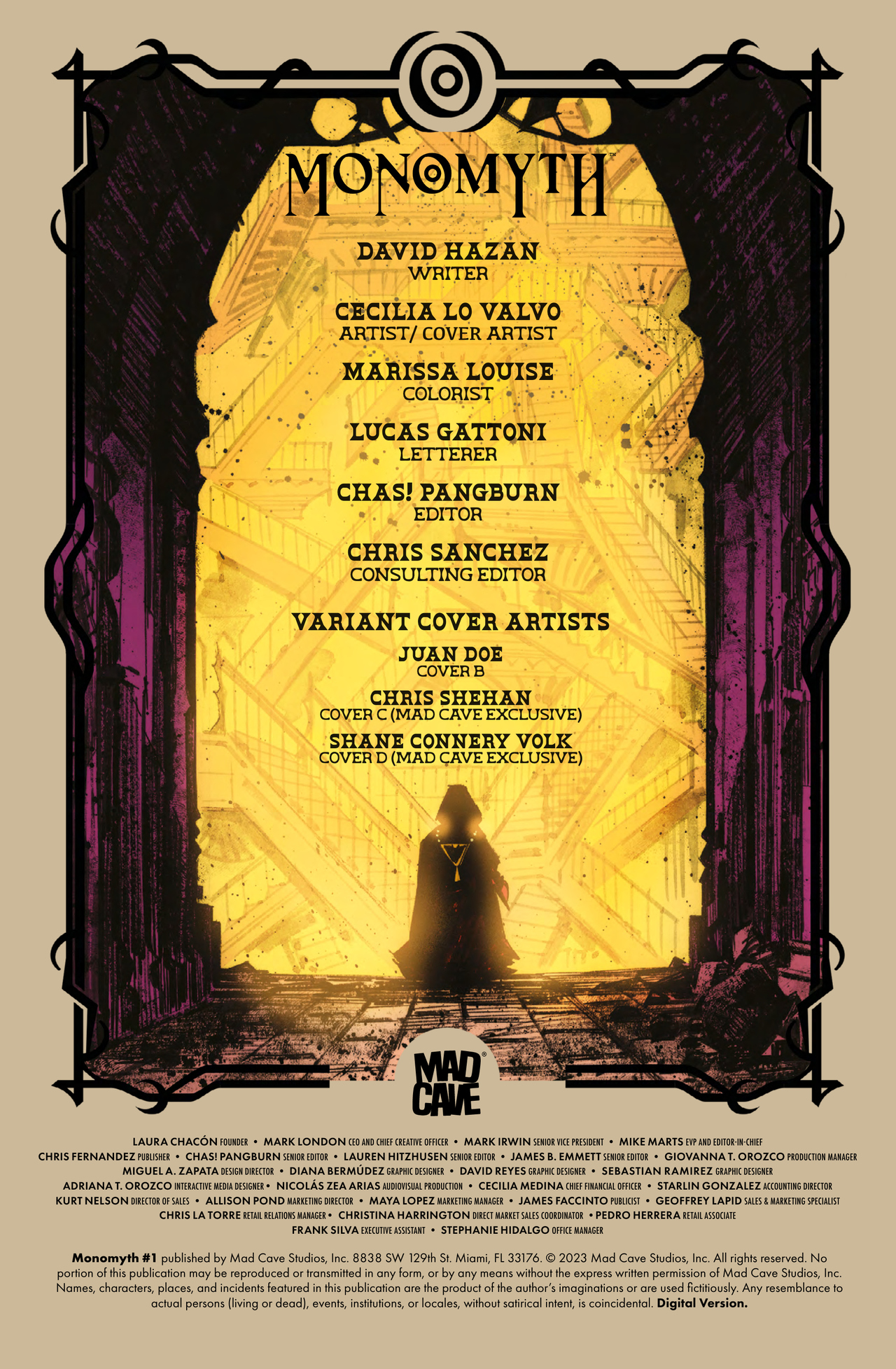 Read online Monomyth comic -  Issue #1 - 2