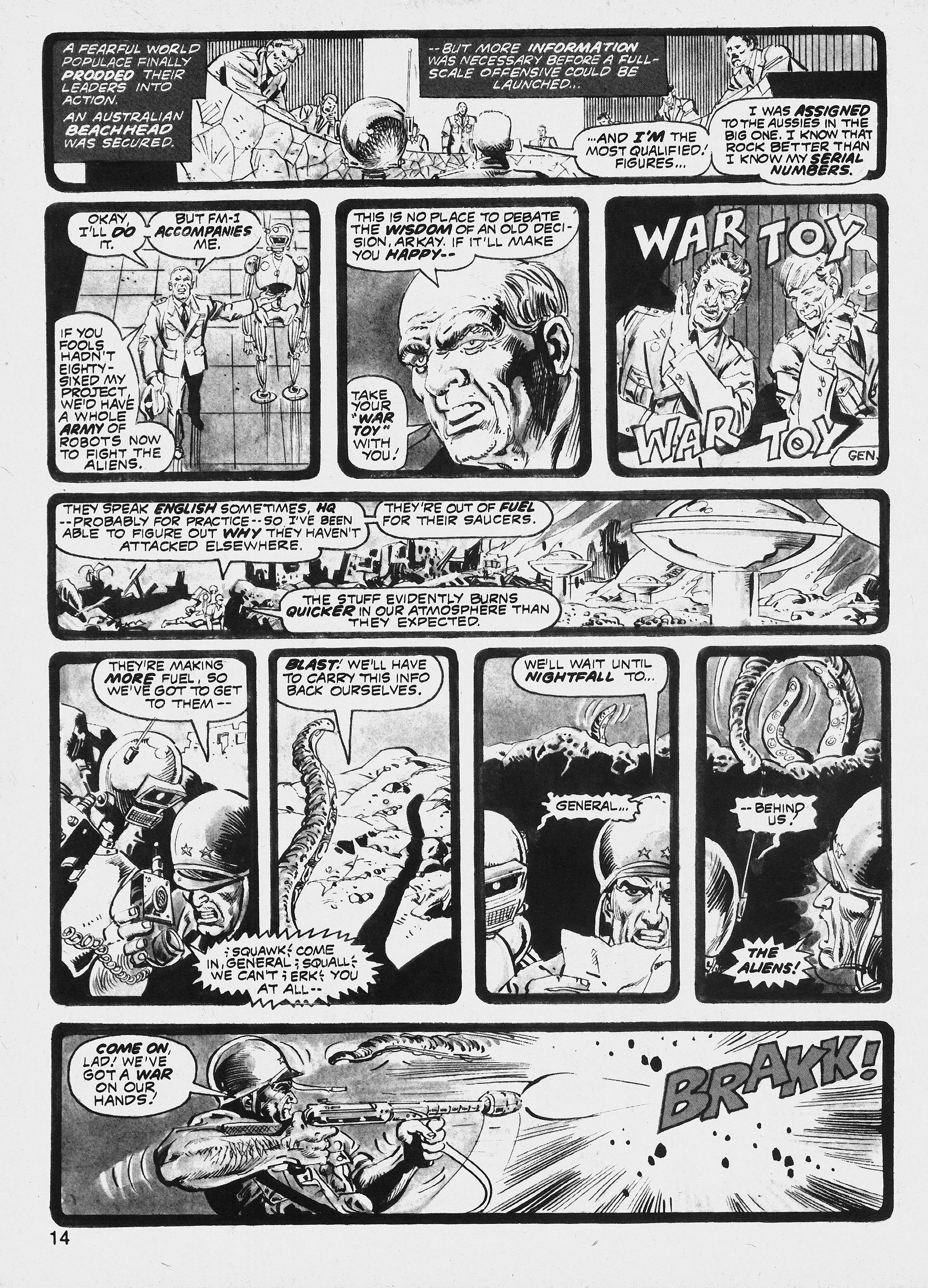 Read online Unknown Worlds of Science Fiction comic -  Issue #2 - 14