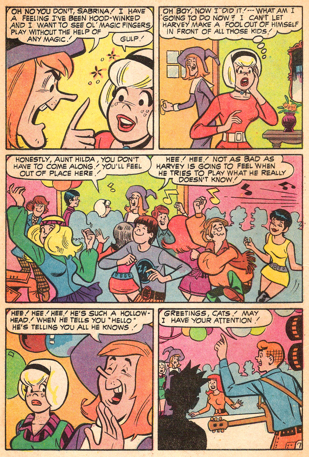 Read online Sabrina The Teenage Witch (1971) comic -  Issue #2 - 8