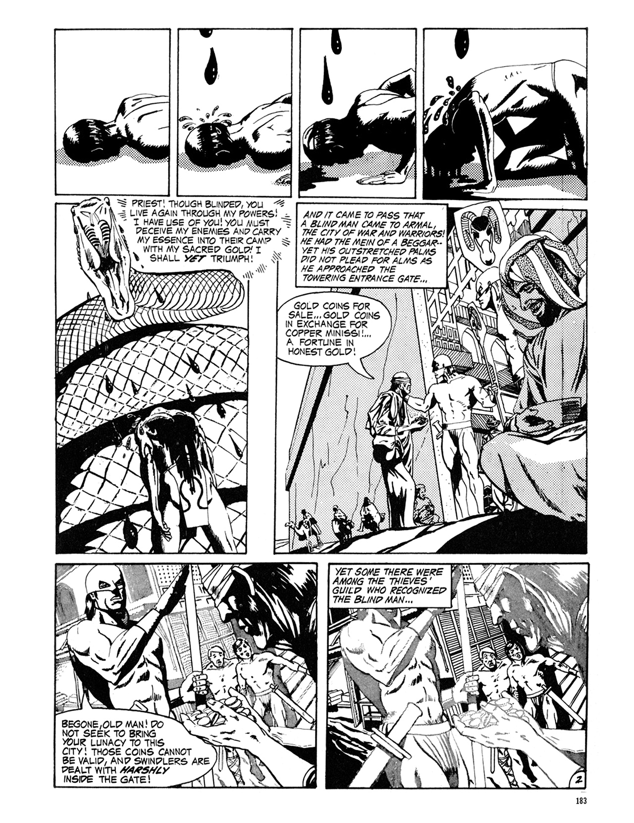 Read online Eerie Archives comic -  Issue # TPB 7 - 184