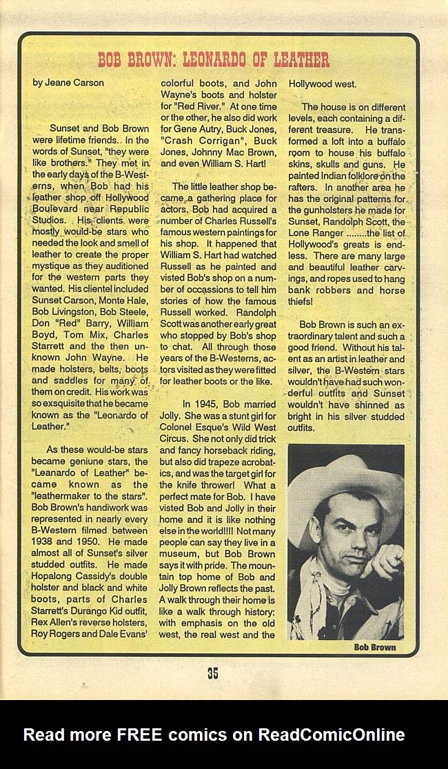 Read online Great American Western comic -  Issue #5 - 38