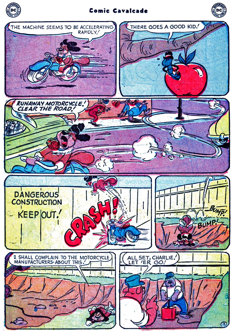 Read online Comic Cavalcade comic -  Issue #55 - 24