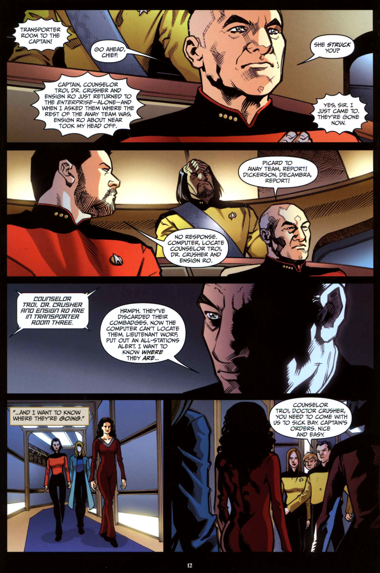 Star Trek: The Next Generation: Intelligence Gathering Issue #4 #4 - English 14