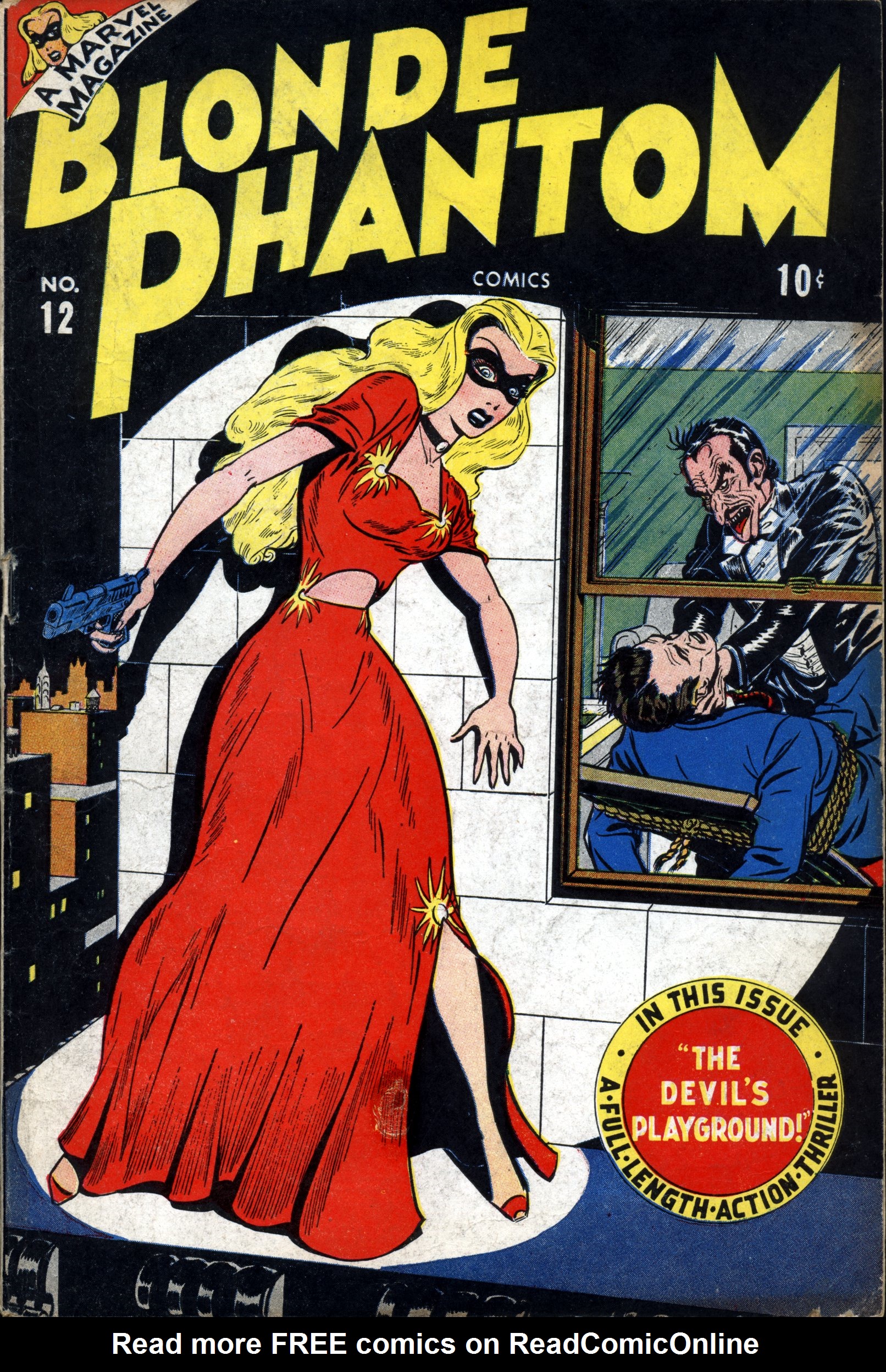 Blonde Phantom Comics issue 12 - Page 1