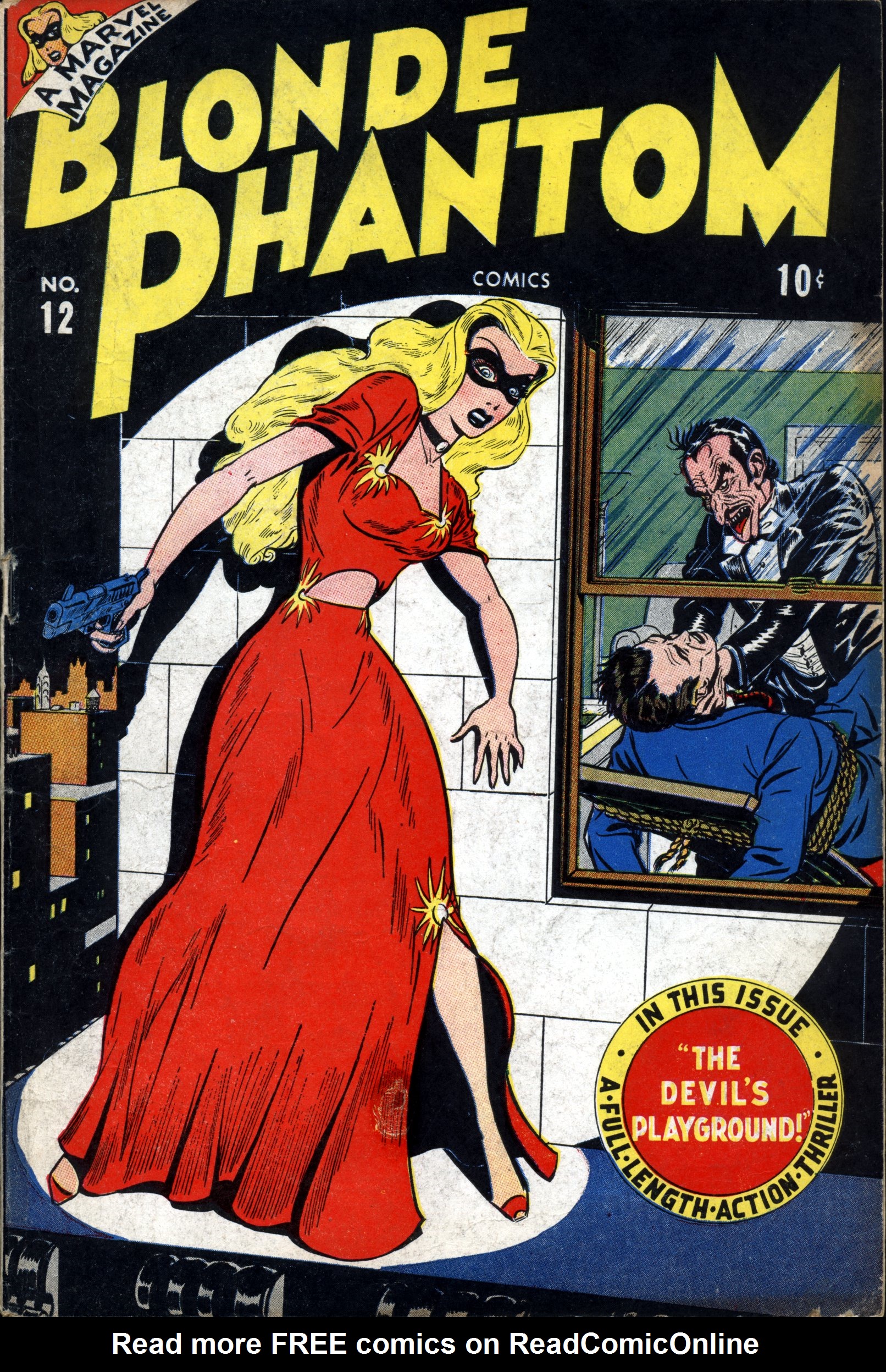 Read online Blonde Phantom Comics comic -  Issue #12 - 1