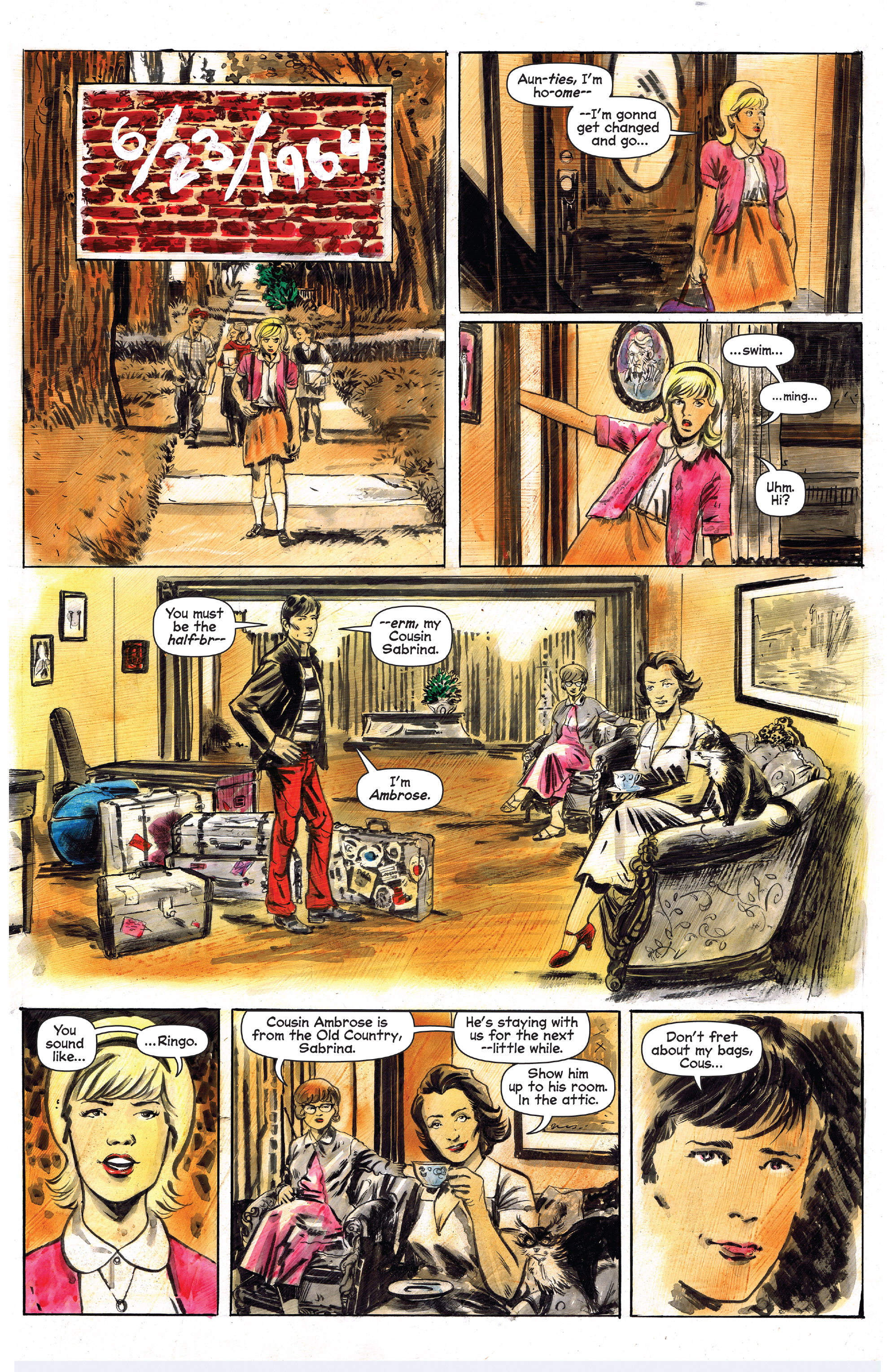 Read online Chilling Adventures of Sabrina comic -  Issue #1 - 18