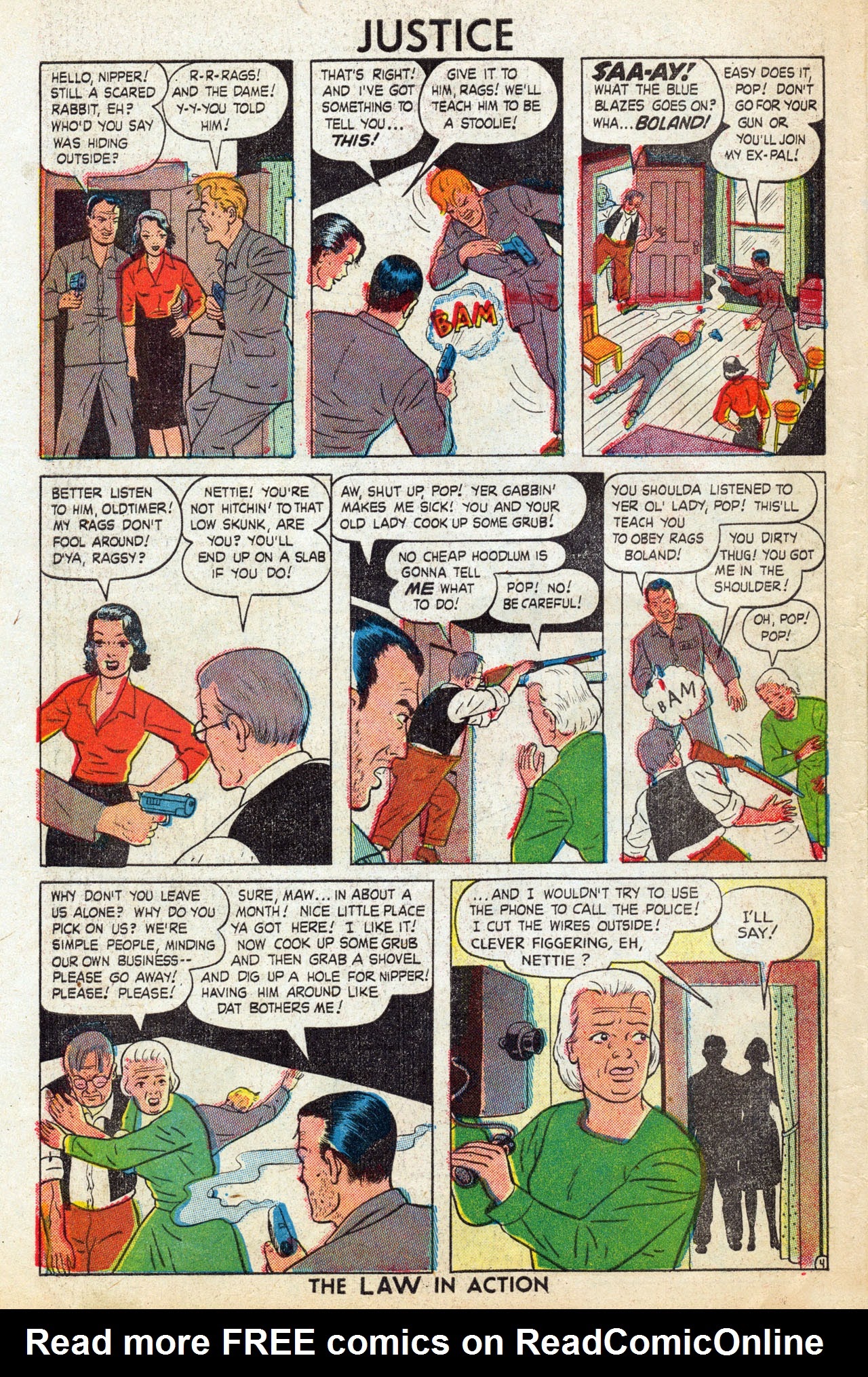 Read online Justice Comics (1948) comic -  Issue #10 - 28