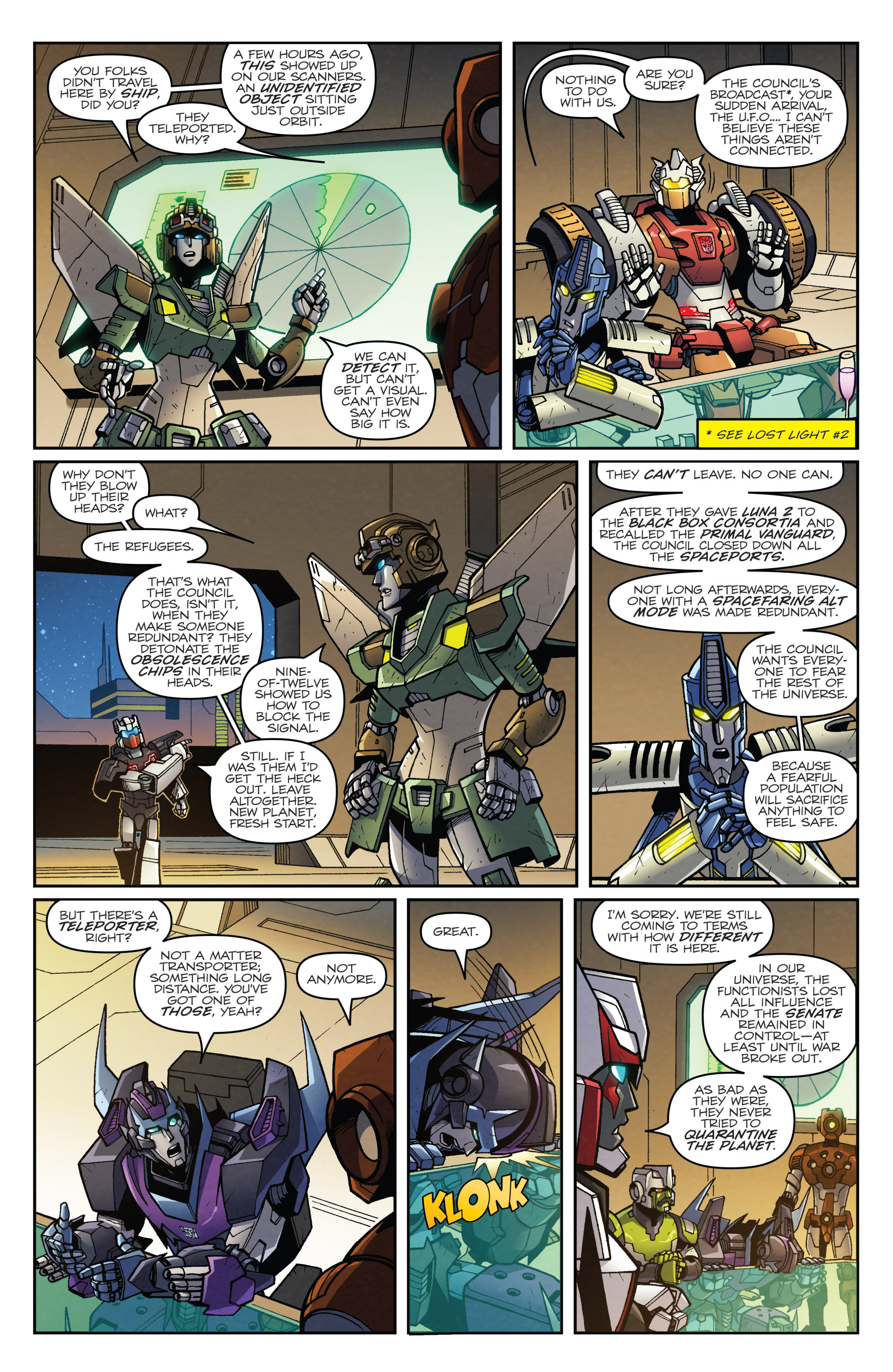 Read online Transformers: Lost Light comic -  Issue #3 - 12