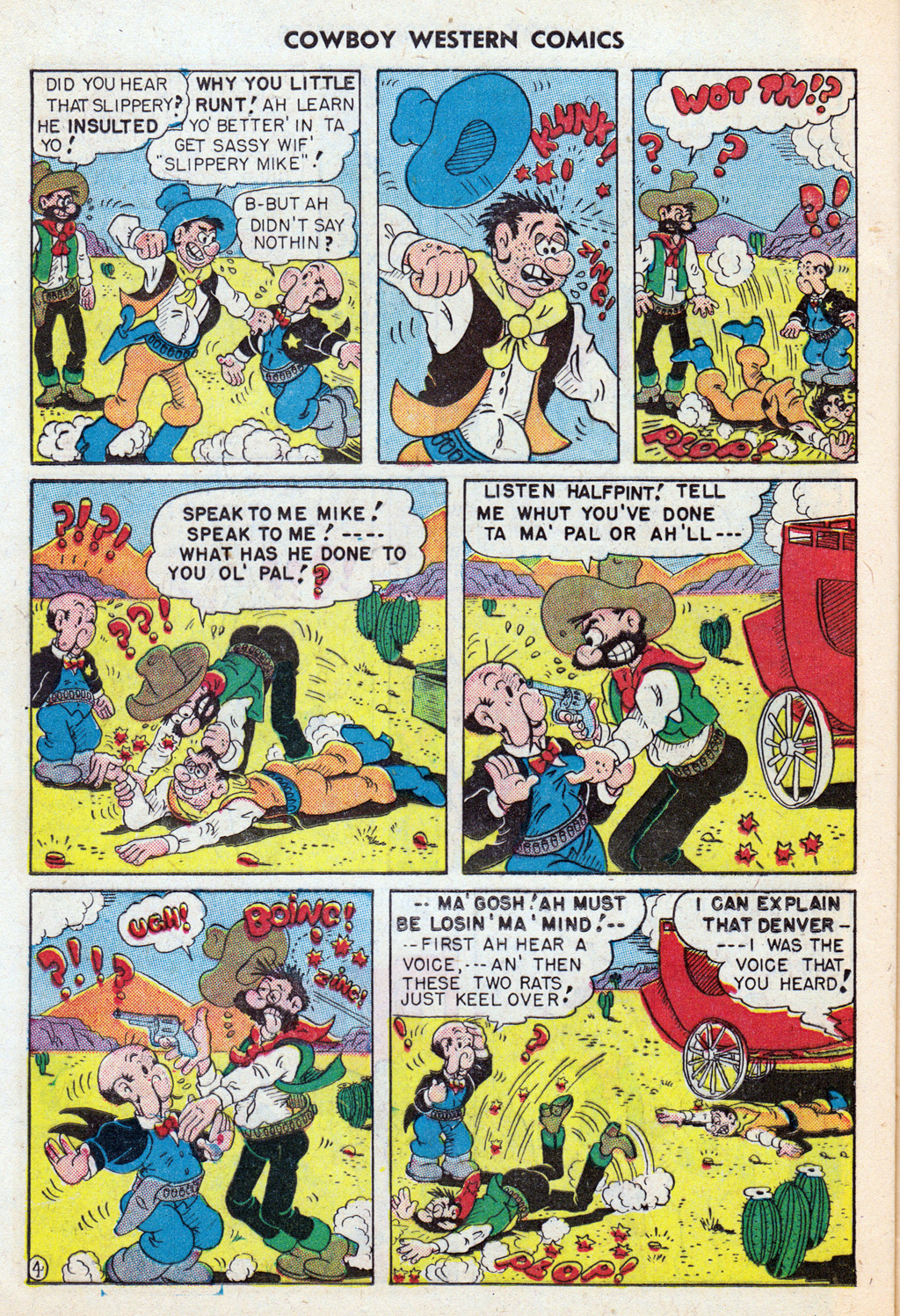 Read online Cowboy Western Comics (1948) comic -  Issue #27 - 24
