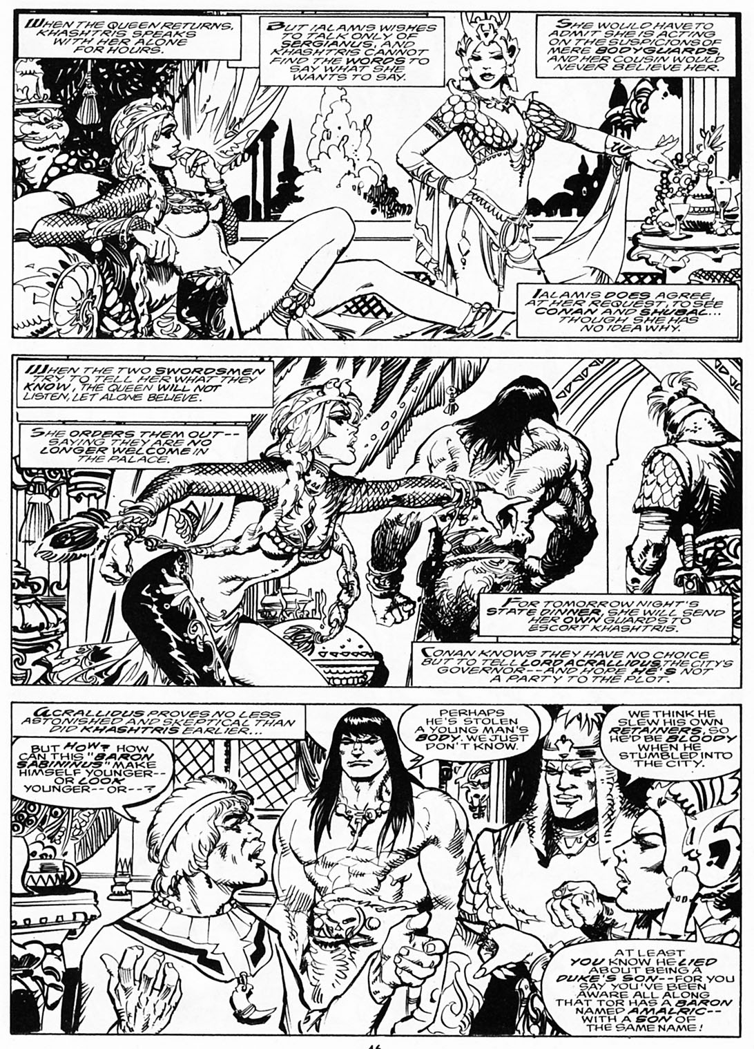 Read online The Savage Sword Of Conan comic -  Issue #218 - 44