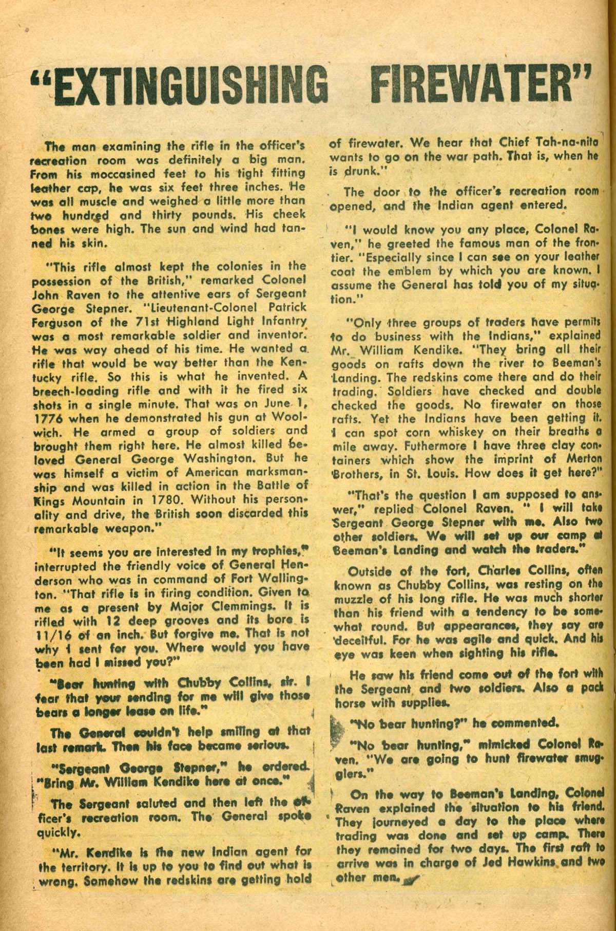 Read online Davy Crockett comic -  Issue #3 - 16