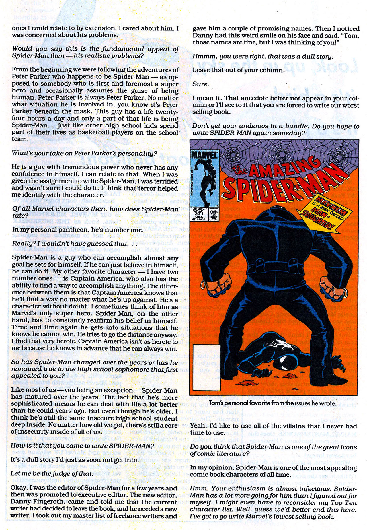 Read online Marvel Age comic -  Issue #114 - 28