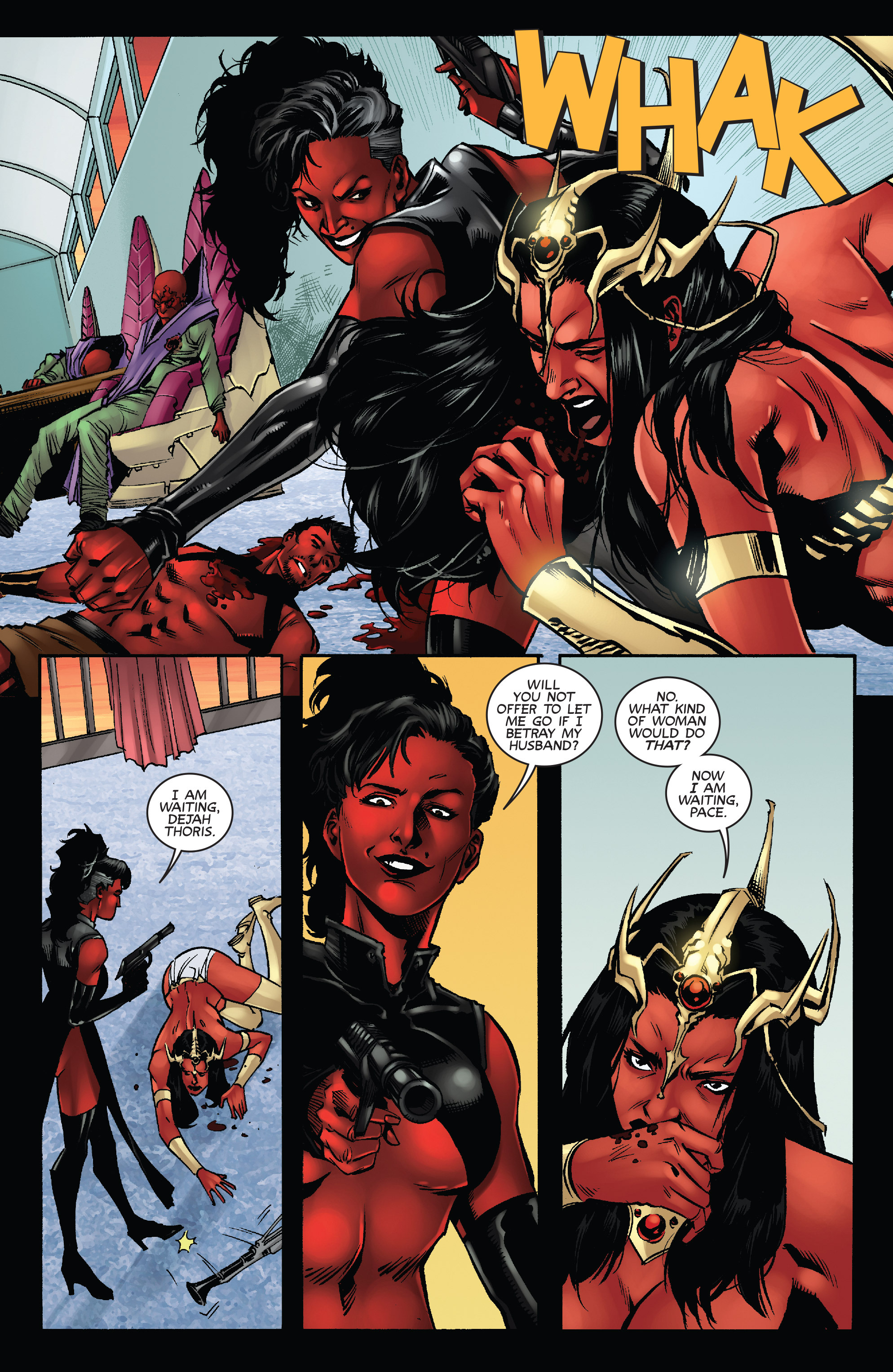 Read online Dejah of Mars comic -  Issue #4 - 4
