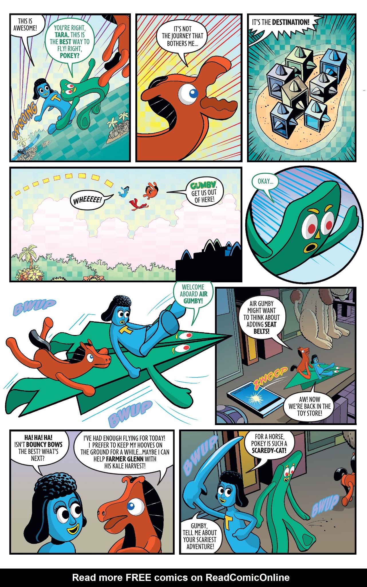 Read online Gumby comic -  Issue #1 - 4