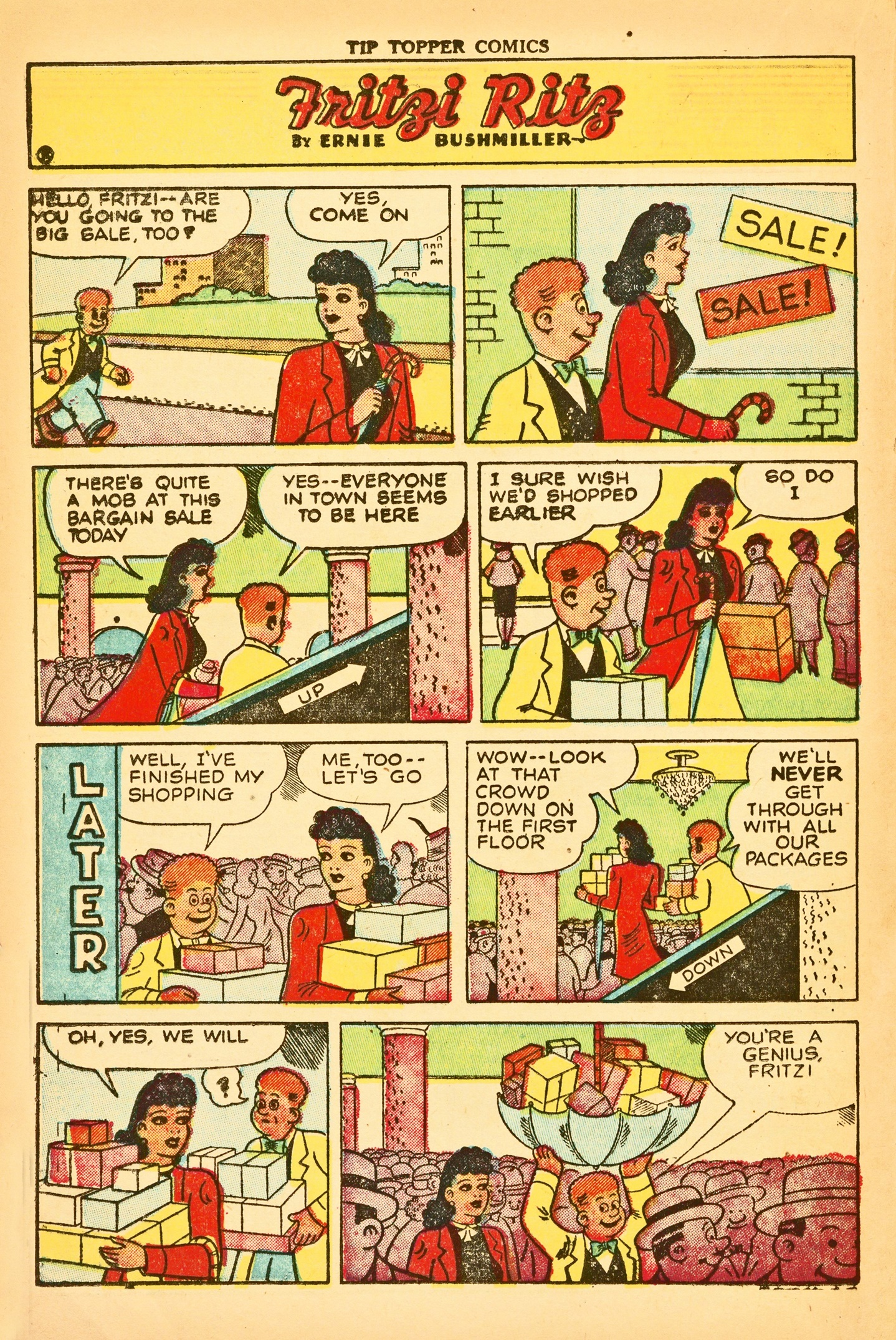 Read online Tip Topper Comics comic -  Issue #21 - 20