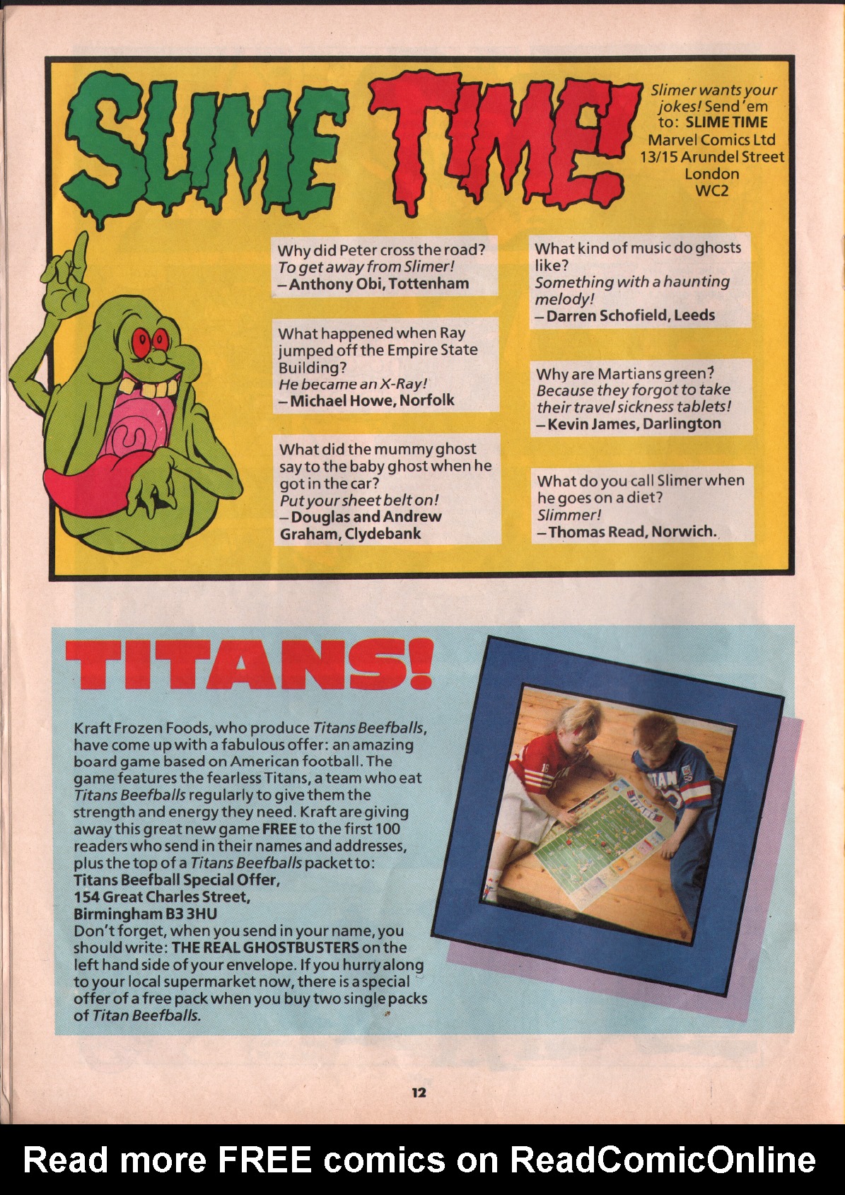 Read online The Real Ghostbusters comic -  Issue #8 - 12