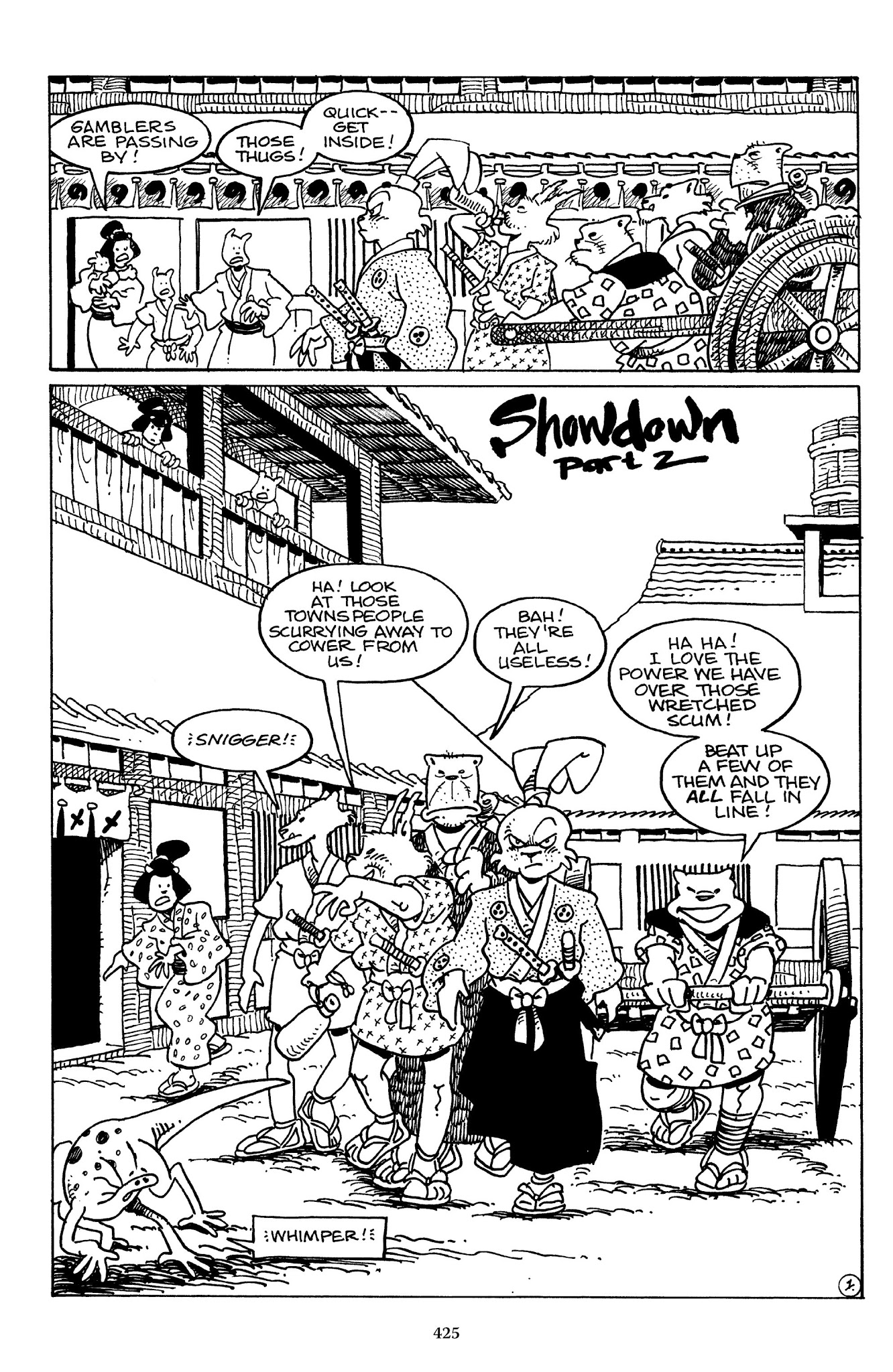 Read online The Usagi Yojimbo Saga comic -  Issue # TPB 3 - 421