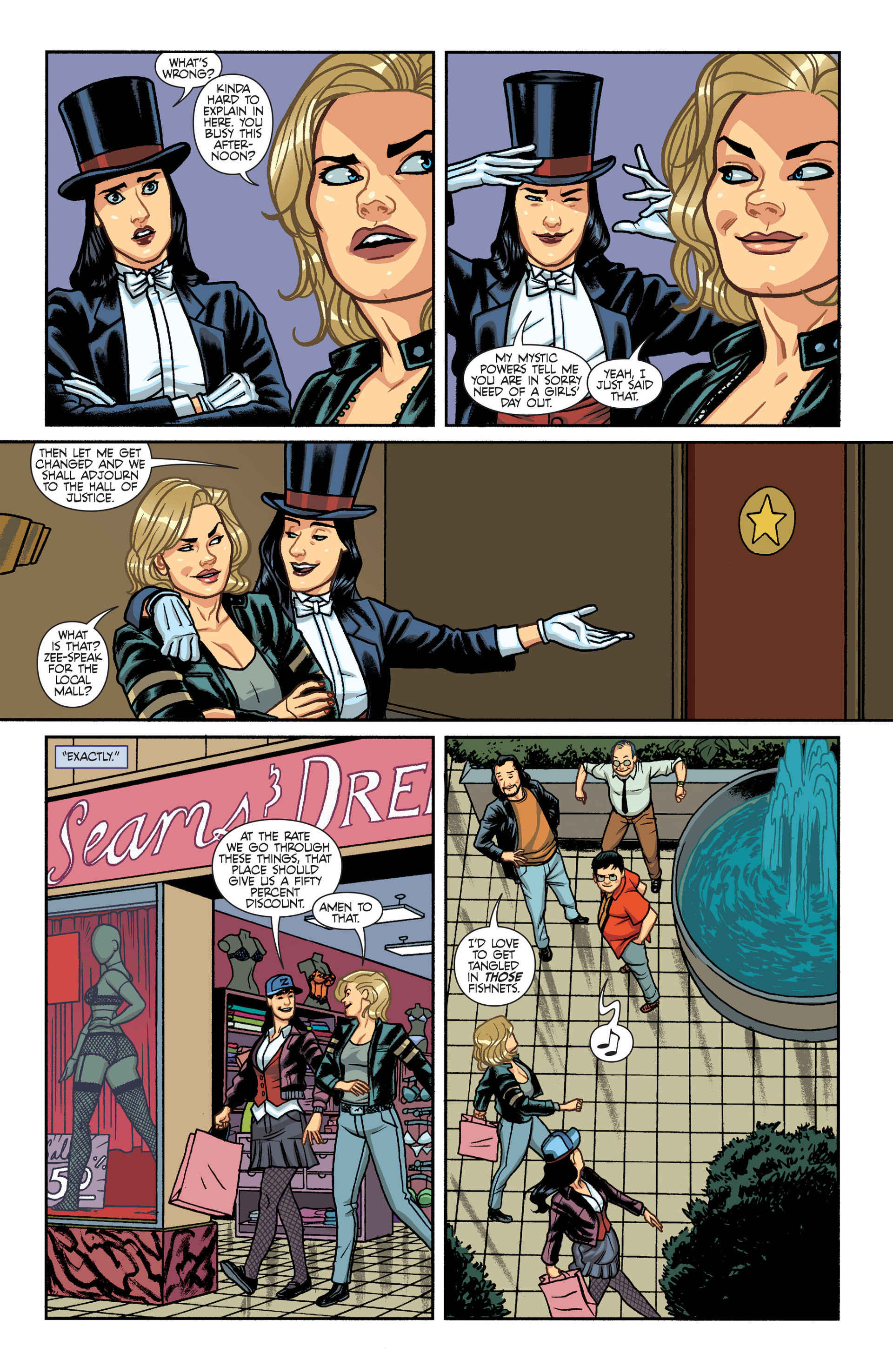 Read online Black Canary and Zatanna: Bloodspell comic -  Issue # Full - 51