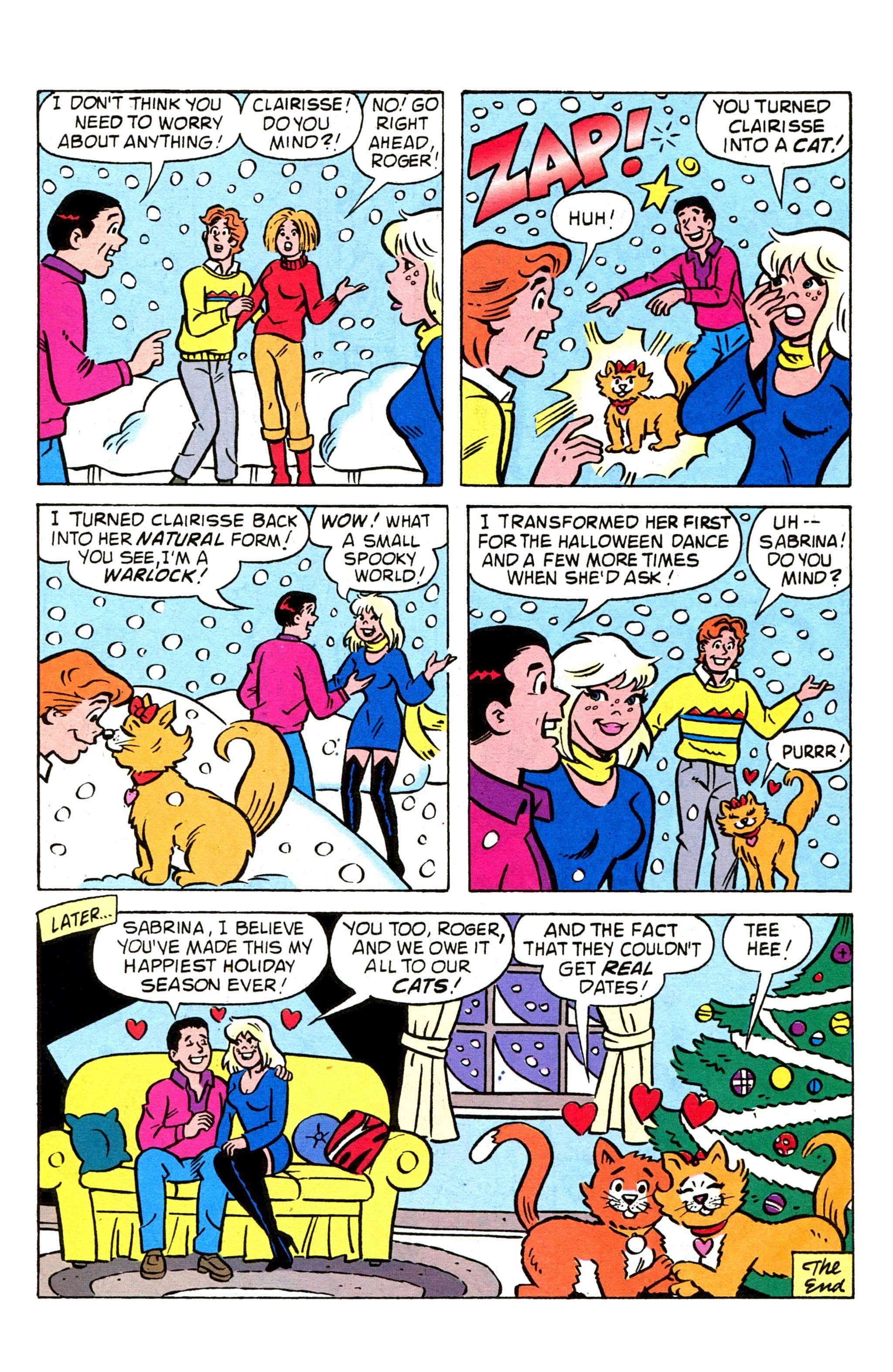 Read online Sabrina's Holiday Spectacular comic -  Issue #3 - 14