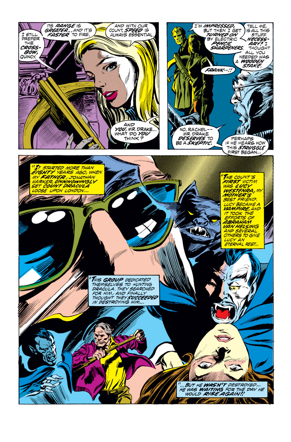 Read online Tomb of Dracula (1972) comic -  Issue #7 - 9