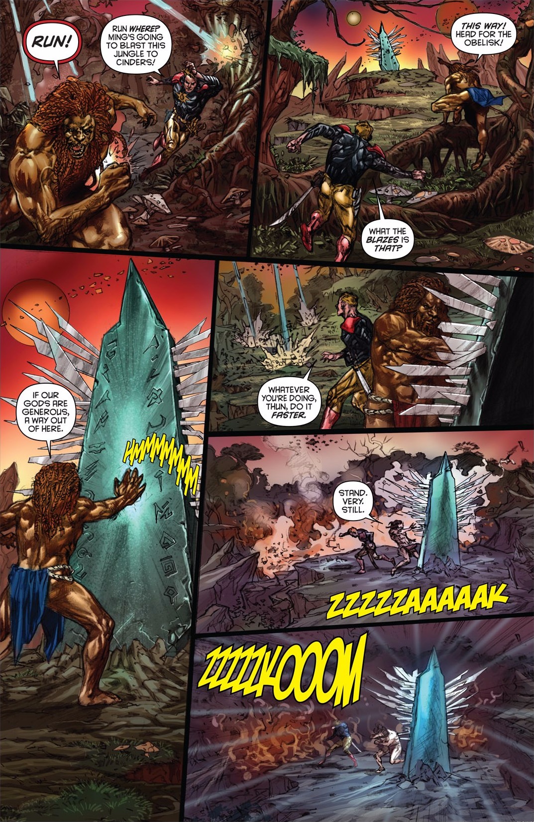 Read online Flash Gordon: Zeitgeist comic -  Issue # TPB - 75