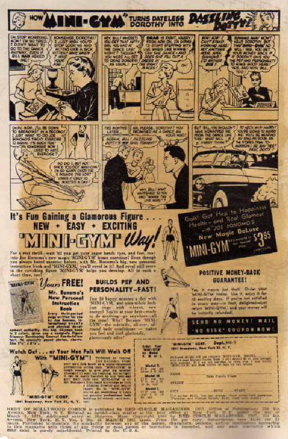 Read online Hedy Of Hollywood Comics comic -  Issue #41 - 2